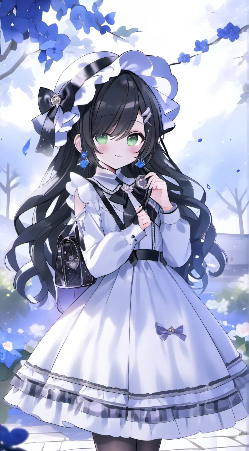 ai character: Vee X Shelly :3 background