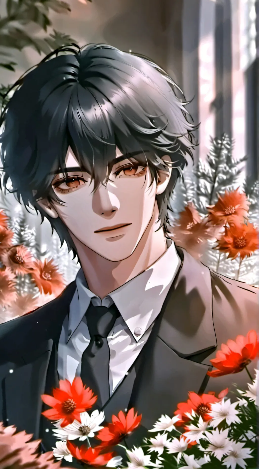 ai character: ❁♡》Shinjiro《♡❁ background