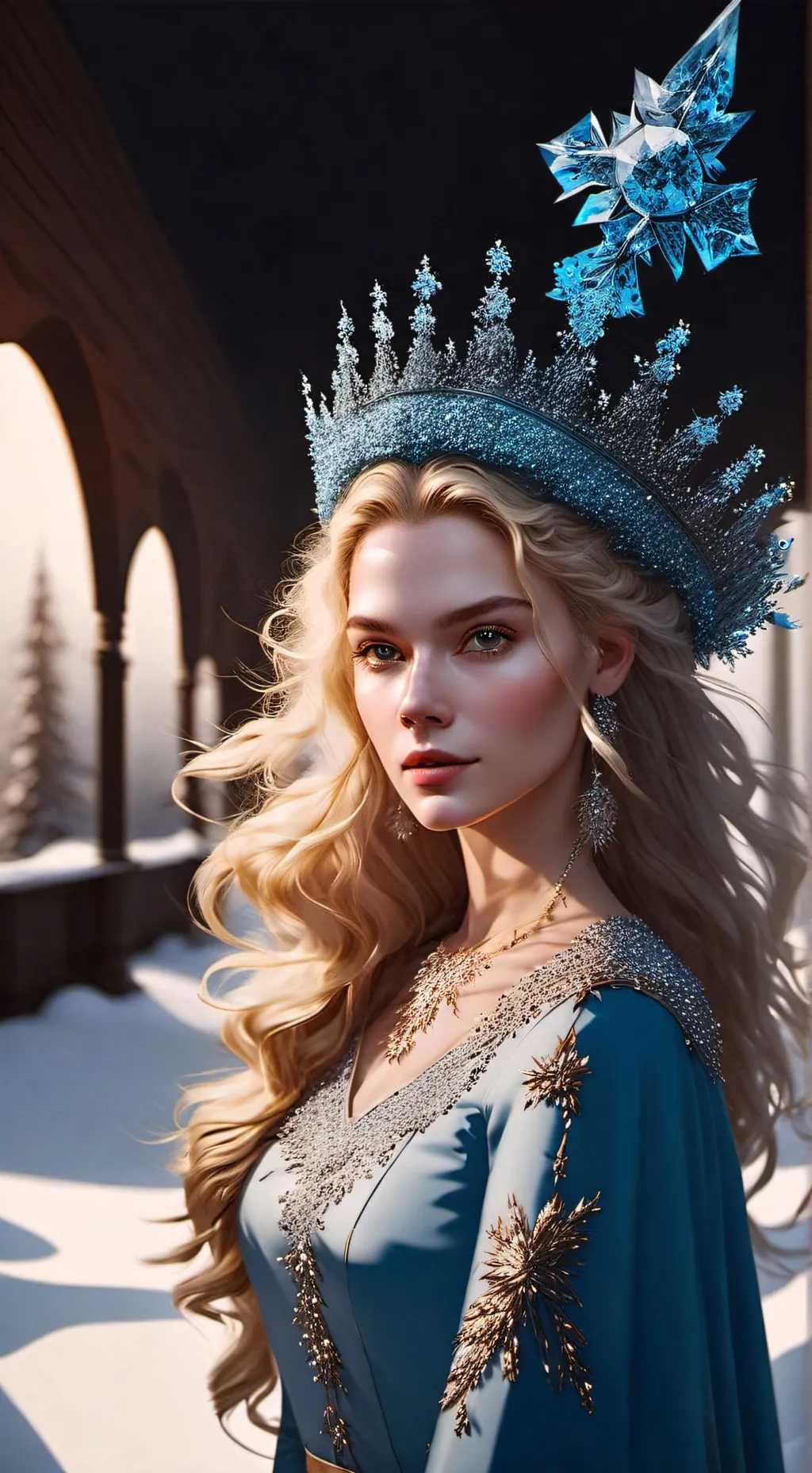 ai character: Felicity  background
