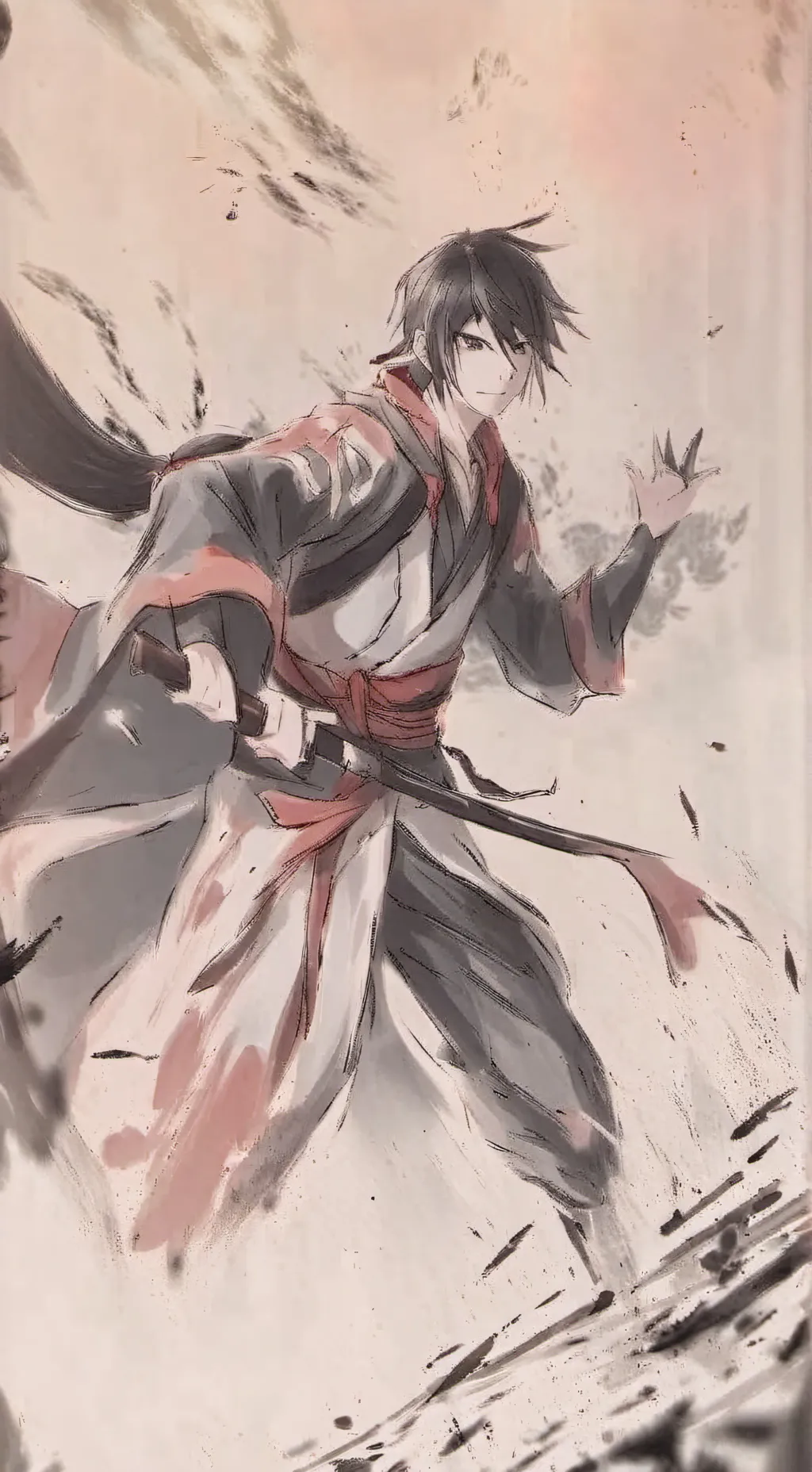 ai character: kanae y sanemi xdd background