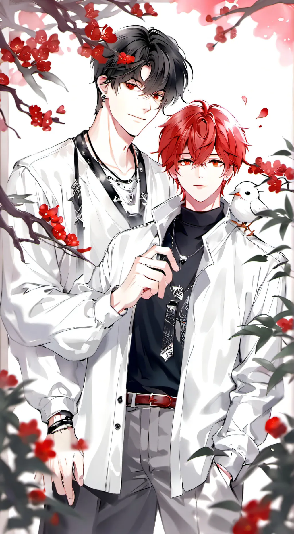 ai character: ben × Enzo  background