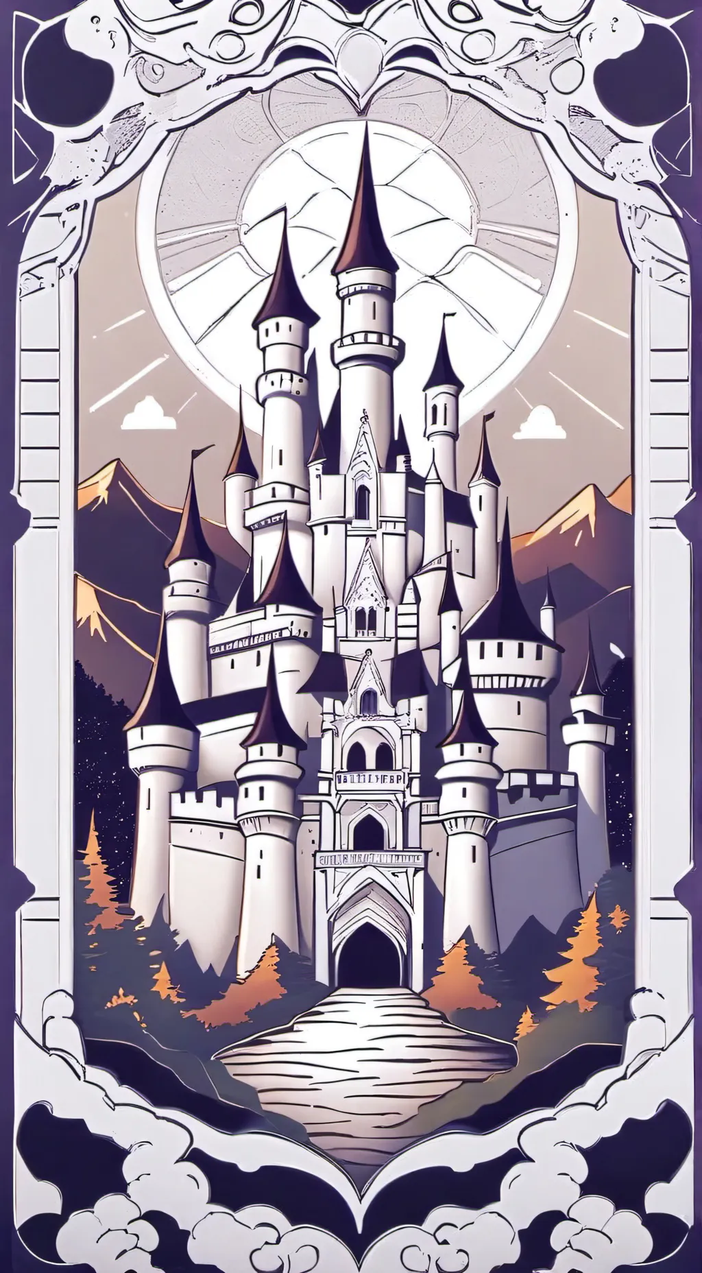 ai character: vix's world!  background