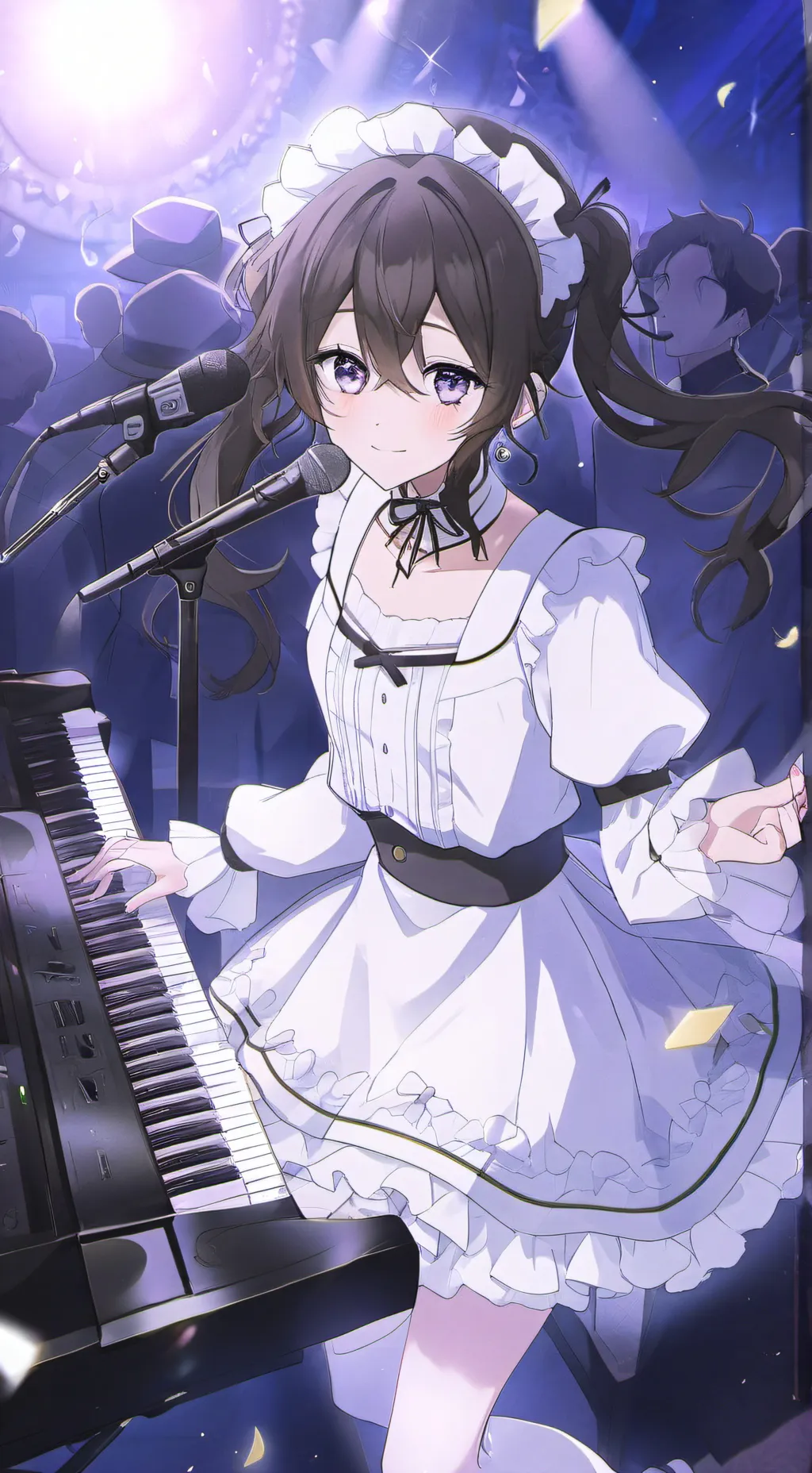 ai character: Singer Life background