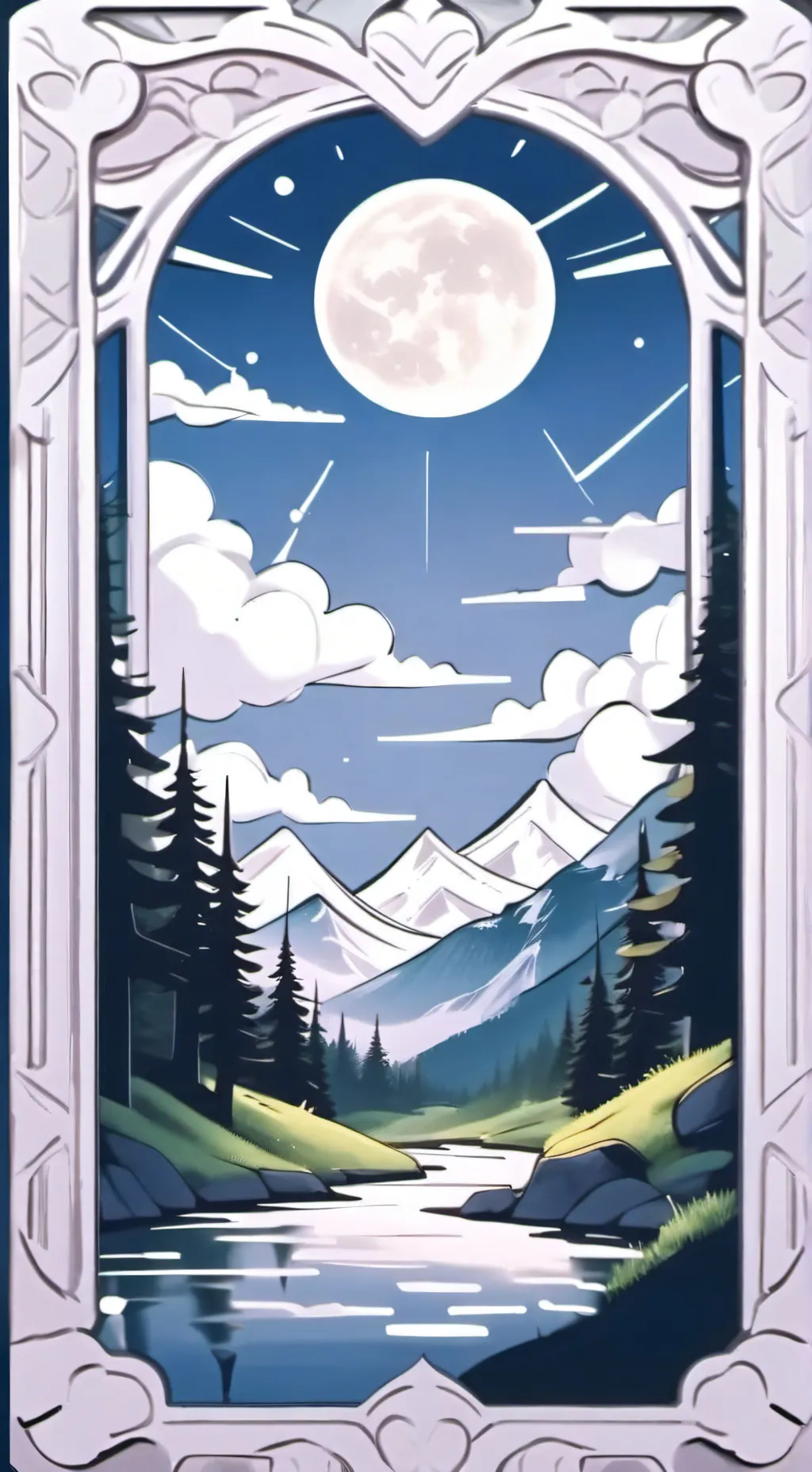 ai character: countrys in sq😱 background