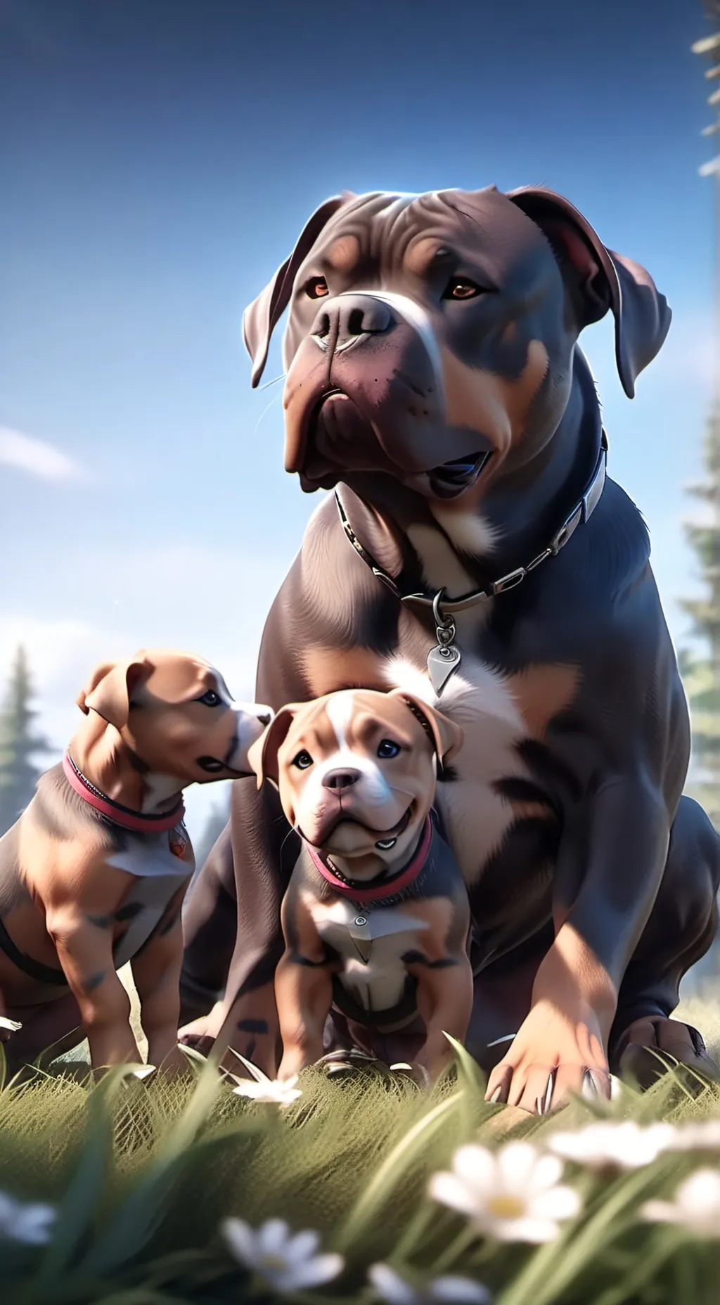 ai character: Pitbull  background
