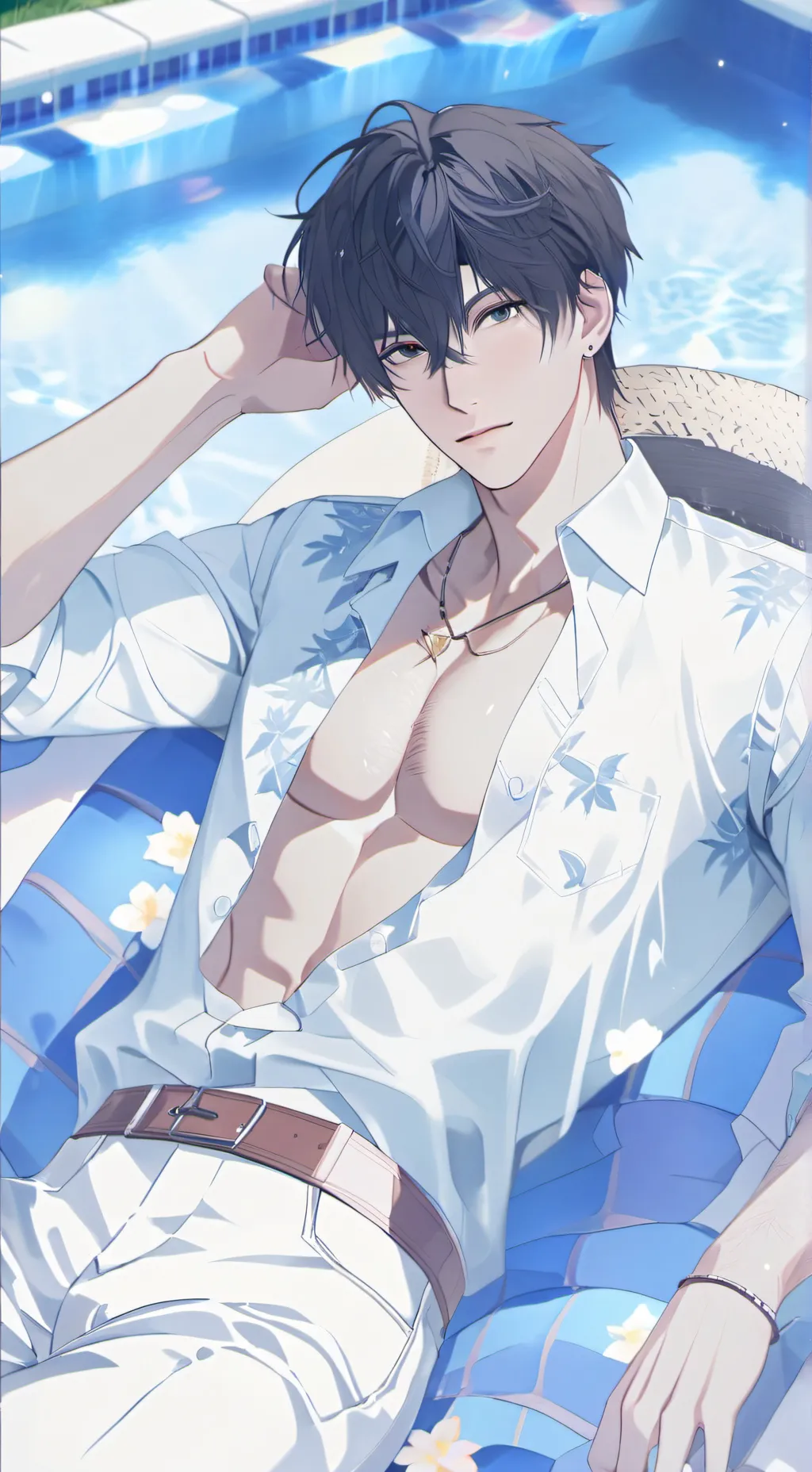 ai character: Lucas Travine  background