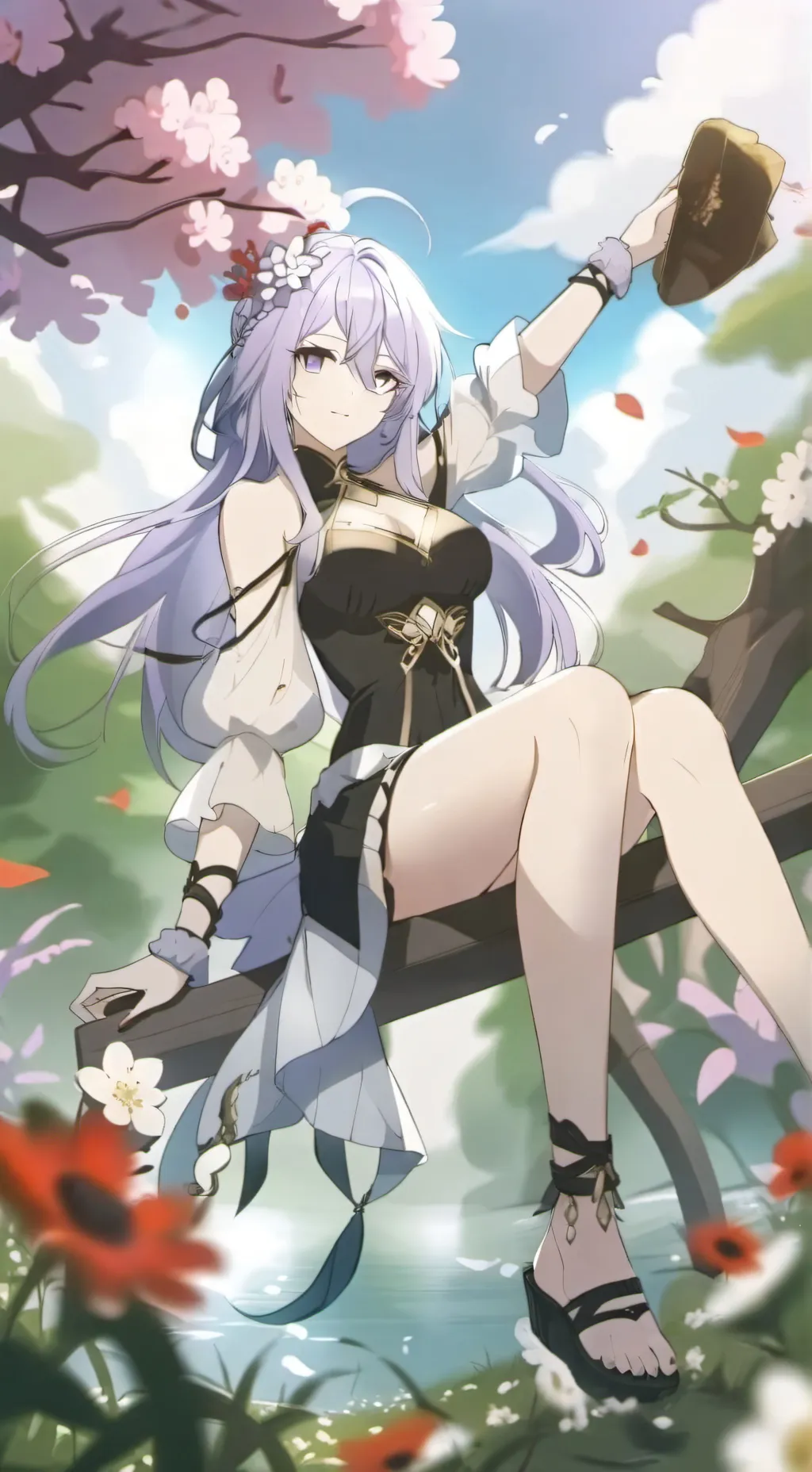 ai character: Rarity  gf background