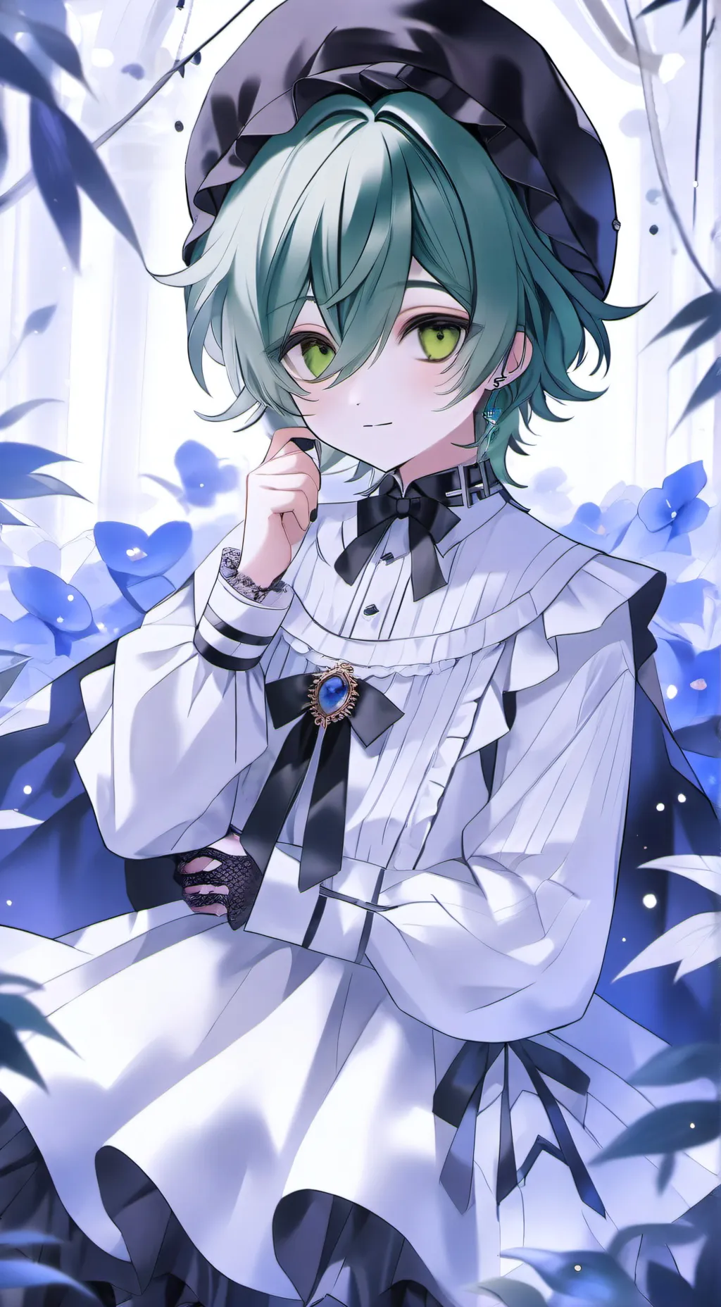 ai character: izu background