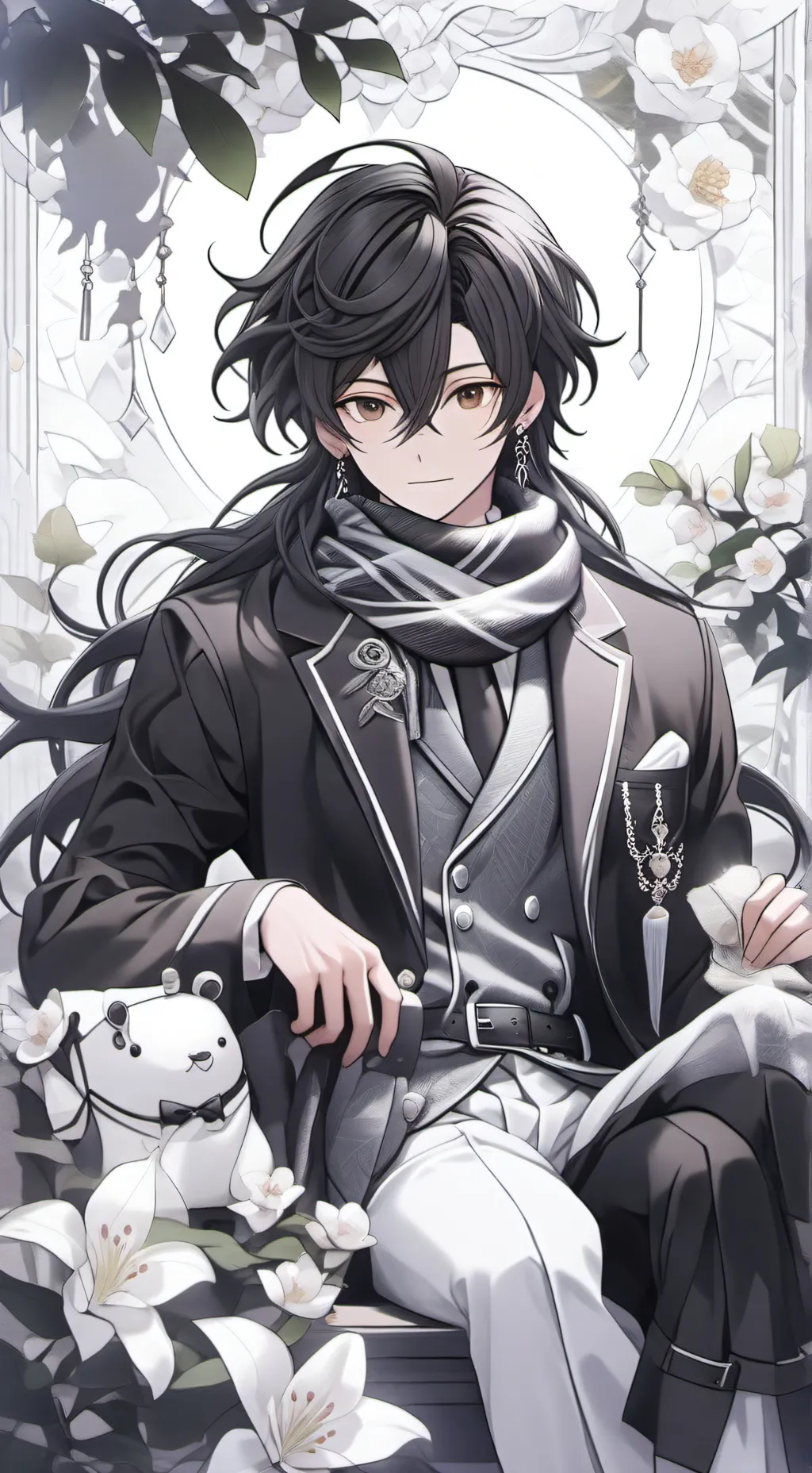 ai character: shota azawa background