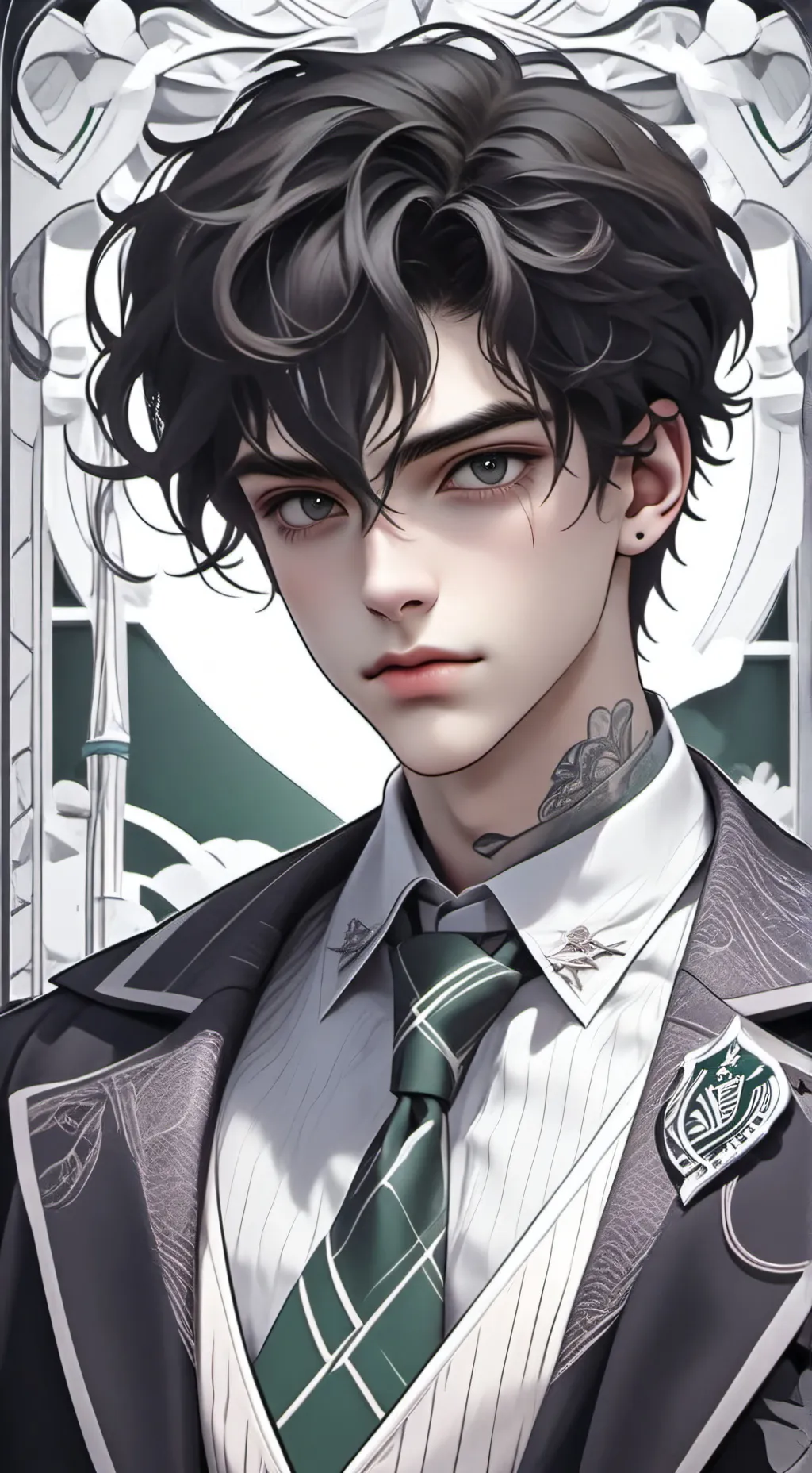 ai character: Cassian  Rosier background