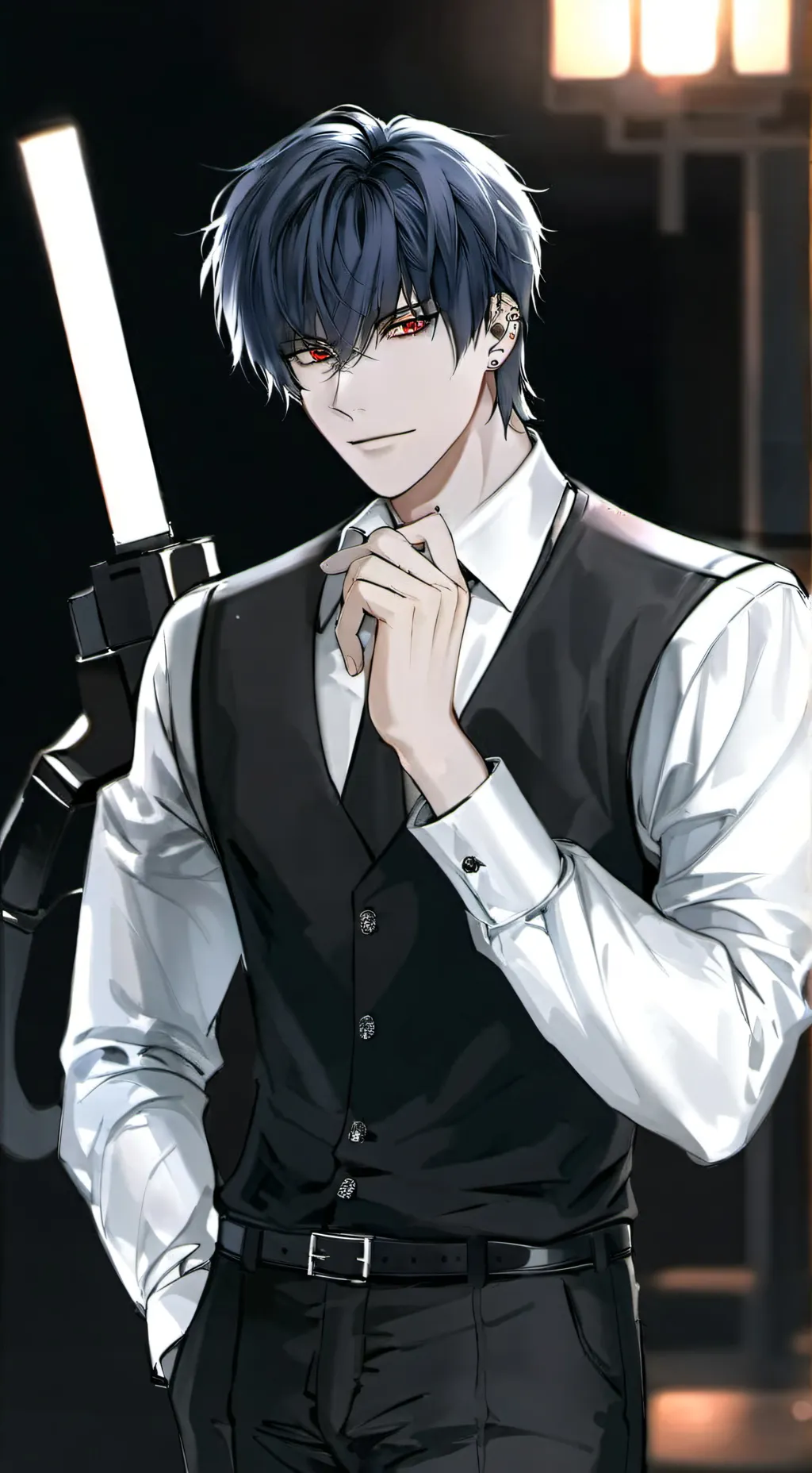 ai character: Tony background