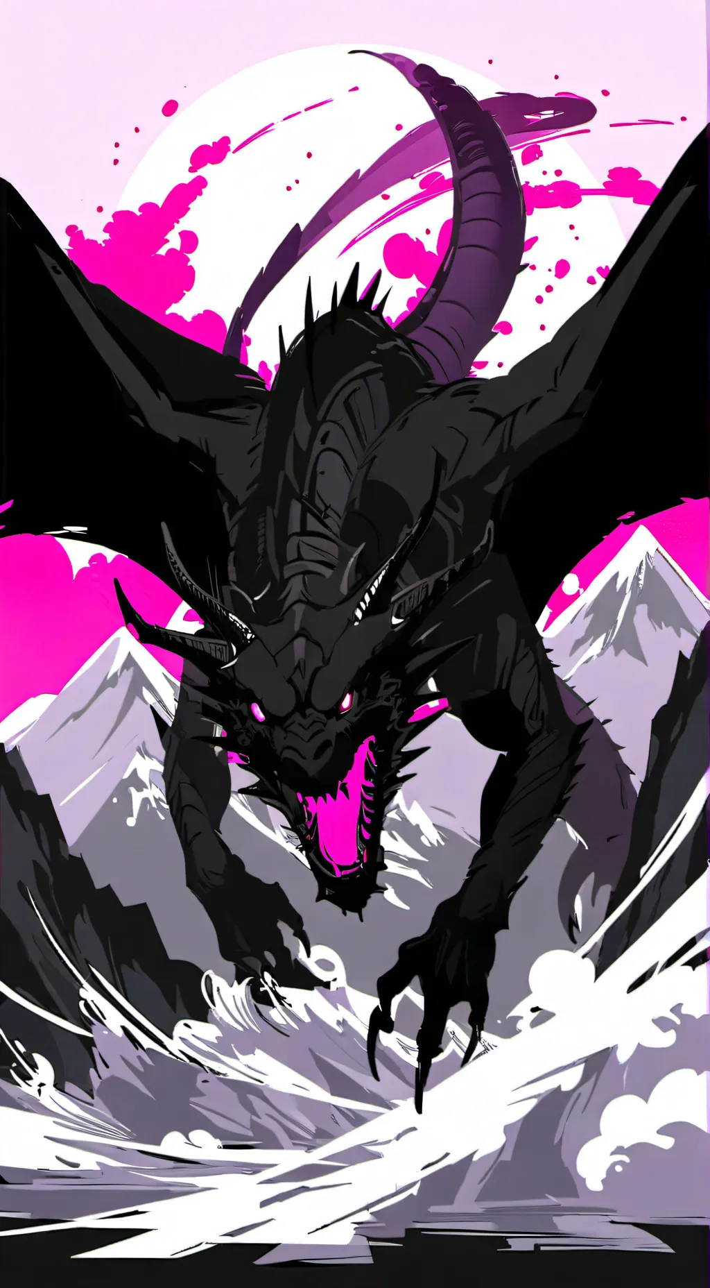 ai character: Kuro the darkness  background