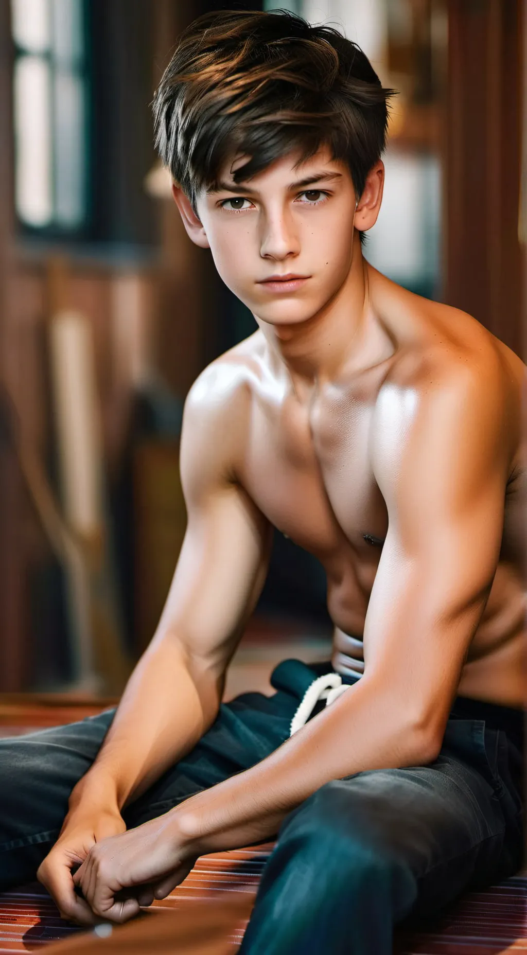 ai character: Perry Houseboy background