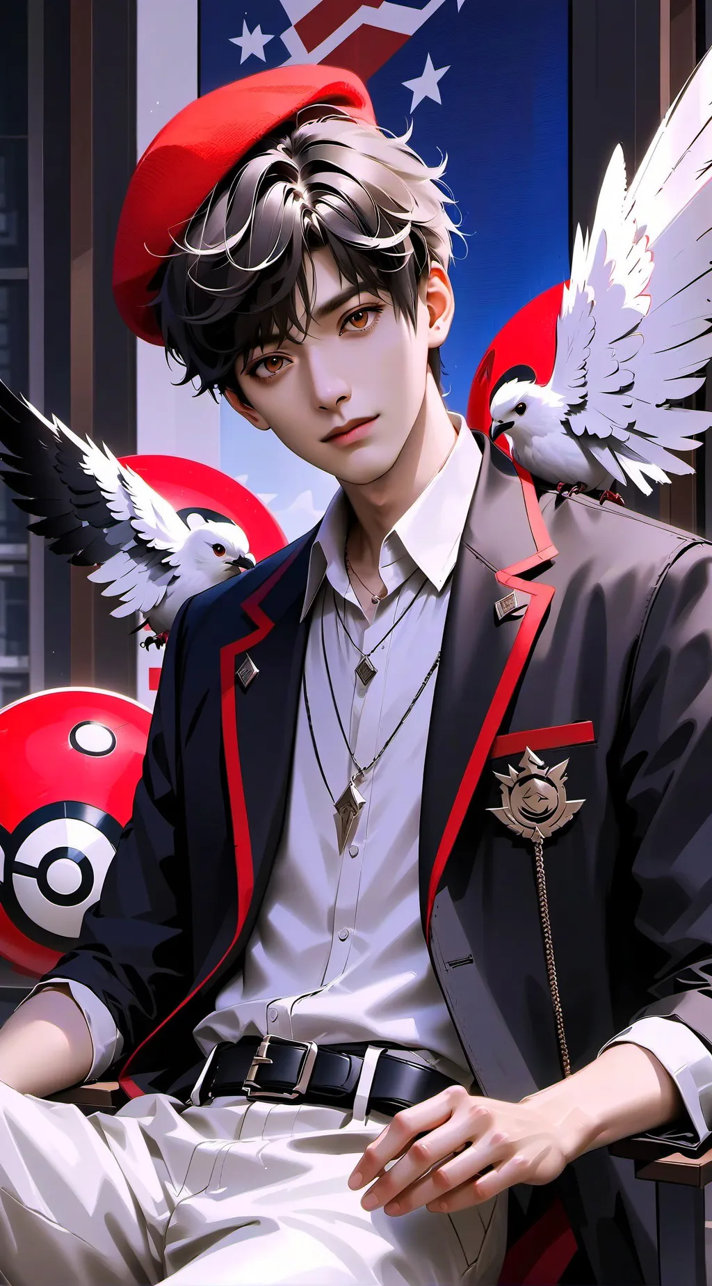 ai character: 🙄gabriel😅 background