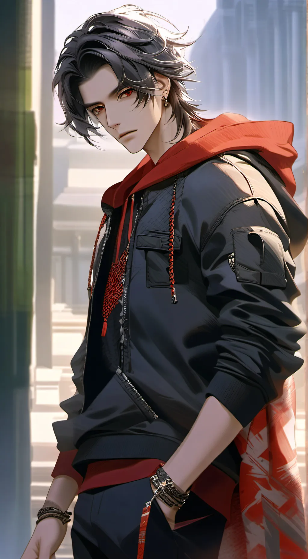 ai character: Fabián  background