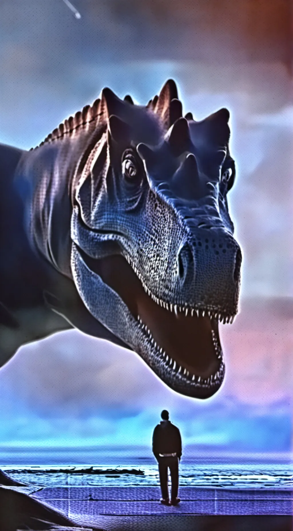 ai character: bombardinosaurus background