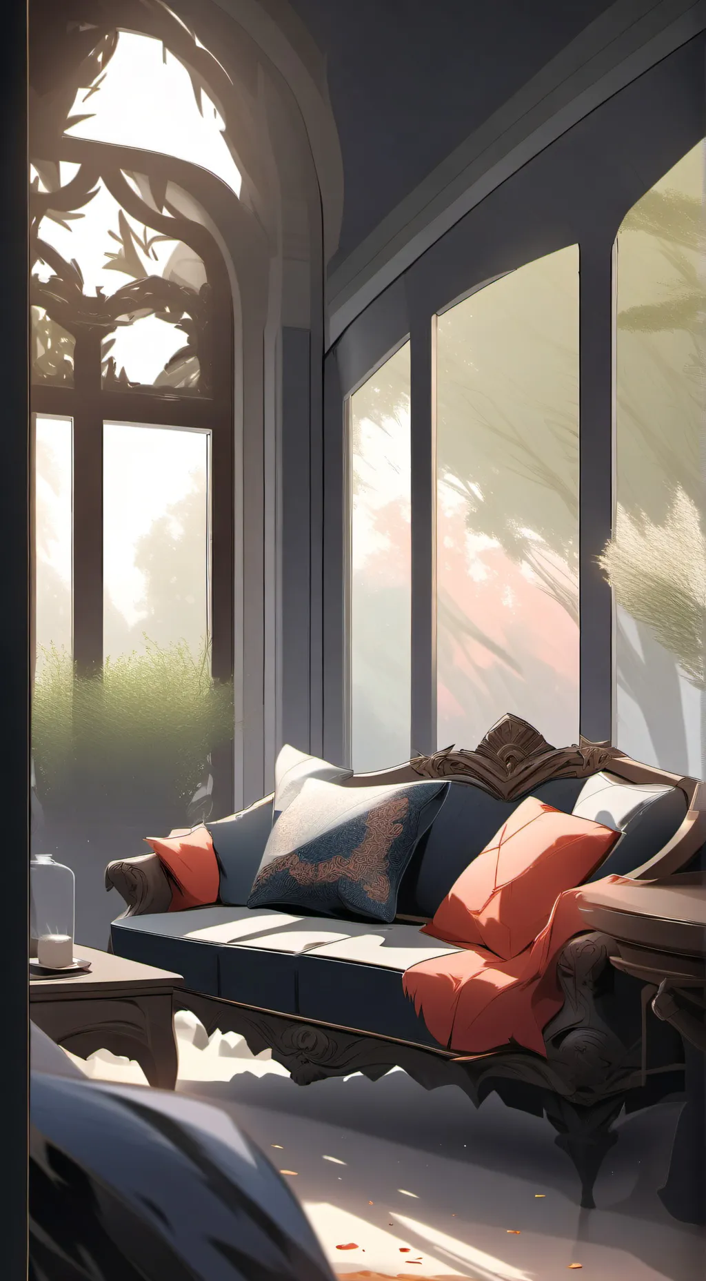 ai character: sleepover background