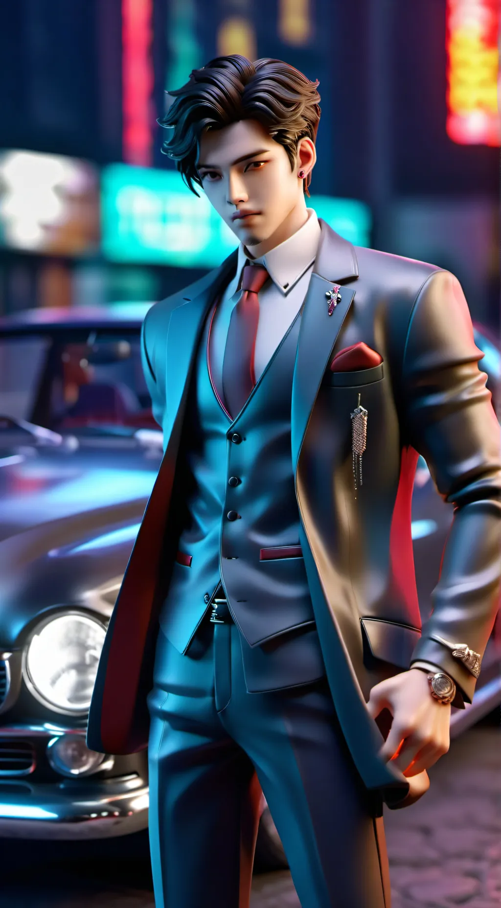 ai character: Sam  background