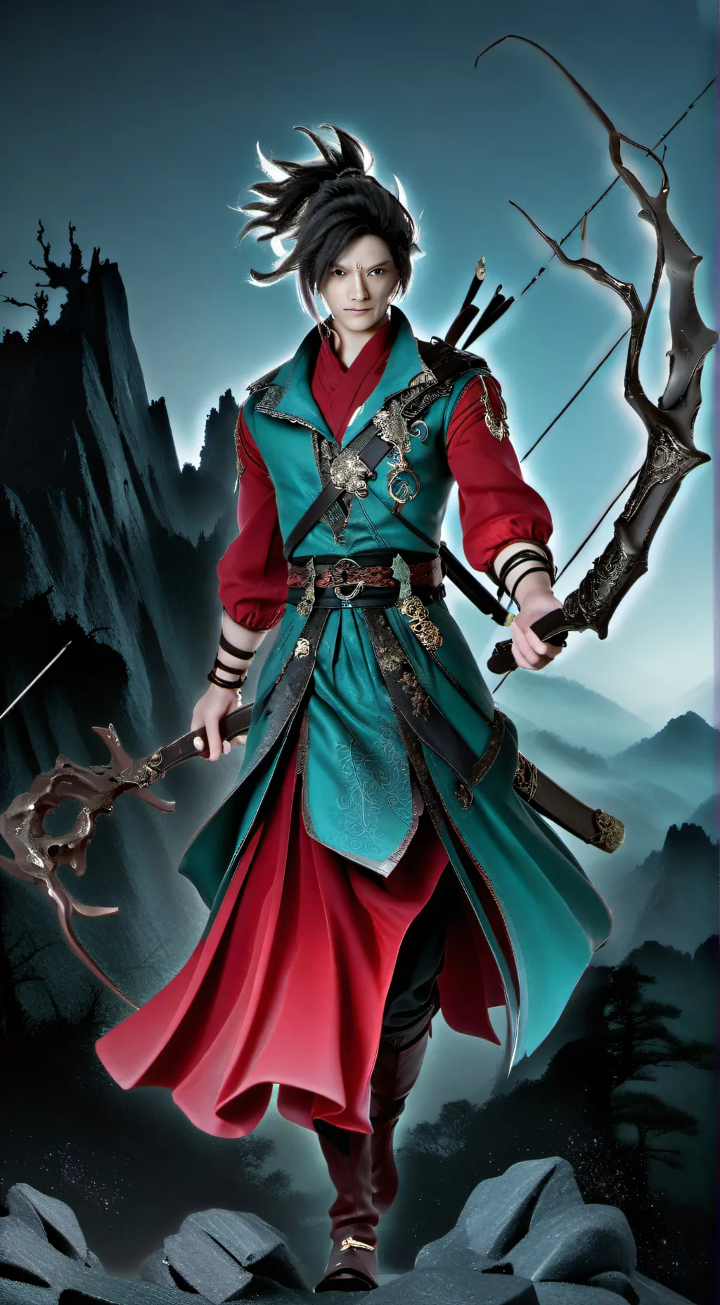 ai character: sprunki fight background