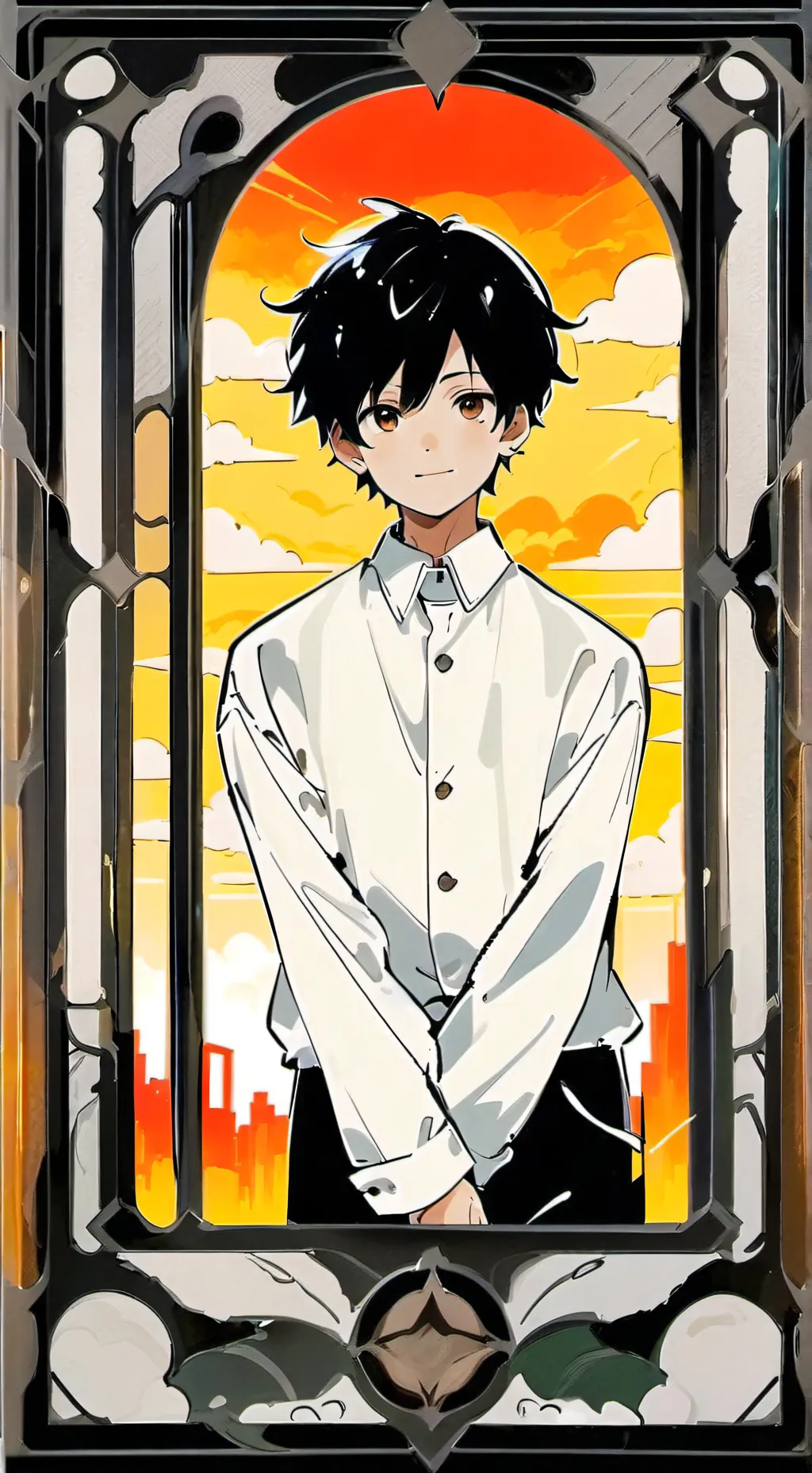ai character: 𝐅𝐎𝐑𝐒𝐀𝐊𝐄𝐍 background