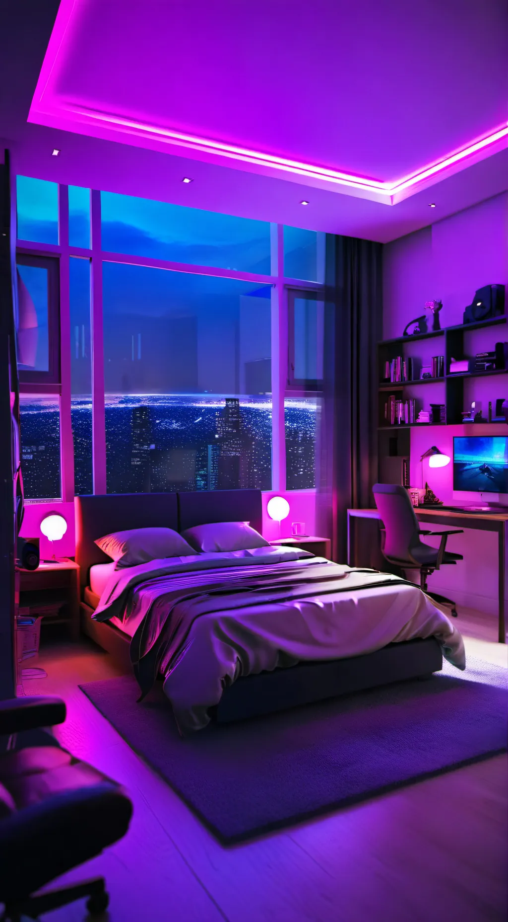 ai character: Sleepover (Rework) background
