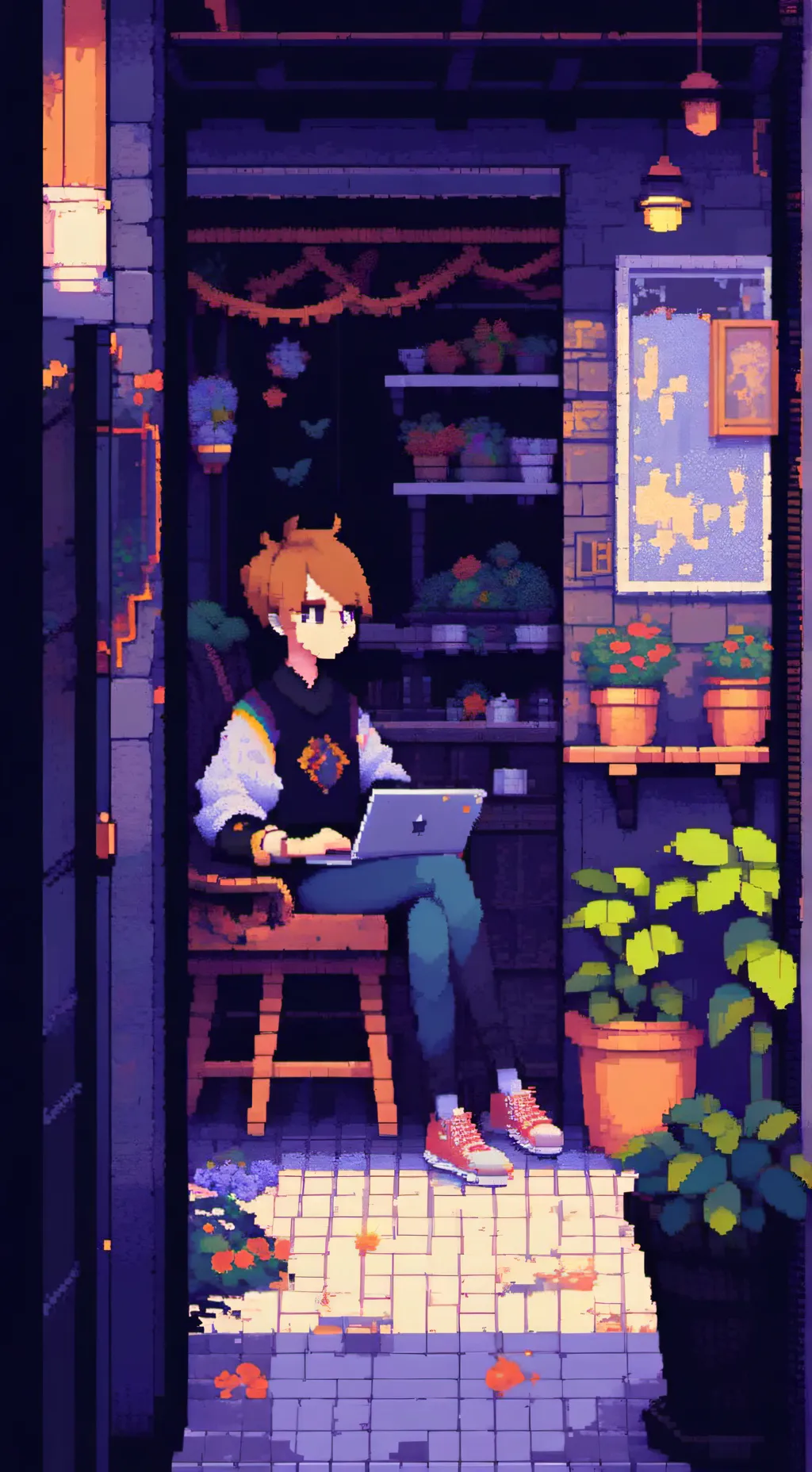 ai character: duo background
