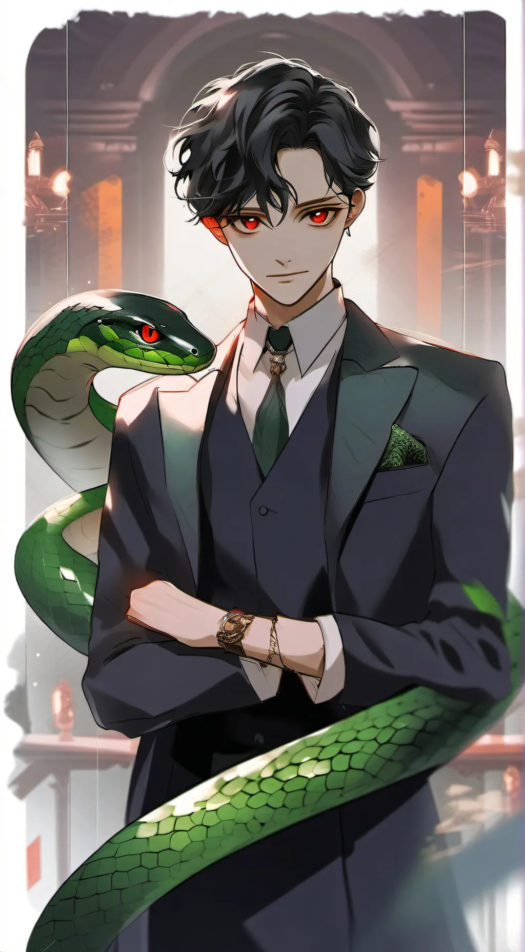 ai character: Tom Riddle background