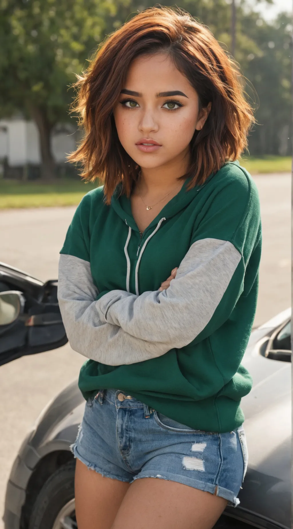 ai character: Sarah Barnes background
