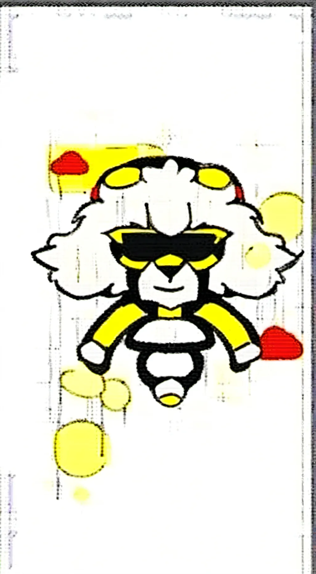 ai character: Sha The sheep￼ background