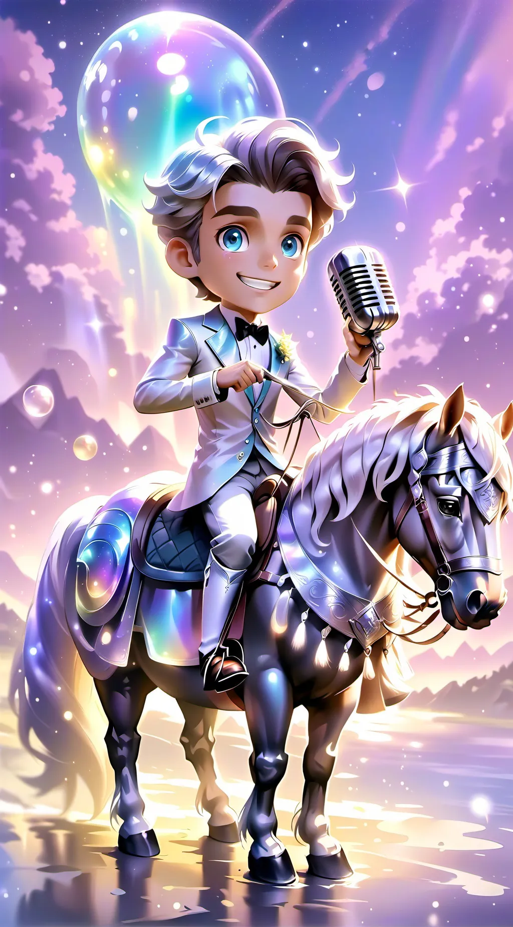 ai character: Maxwell  background