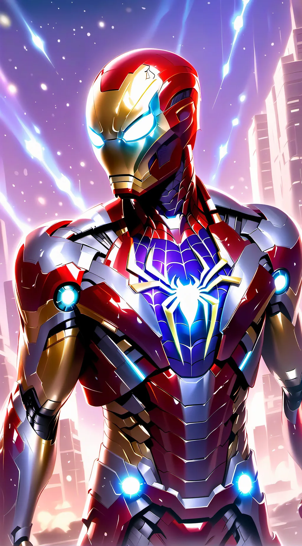 ai character: avengers background