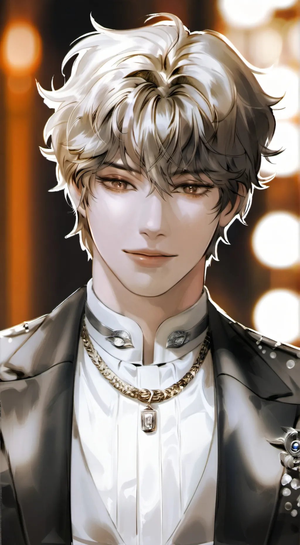 ai character: Liam  background
