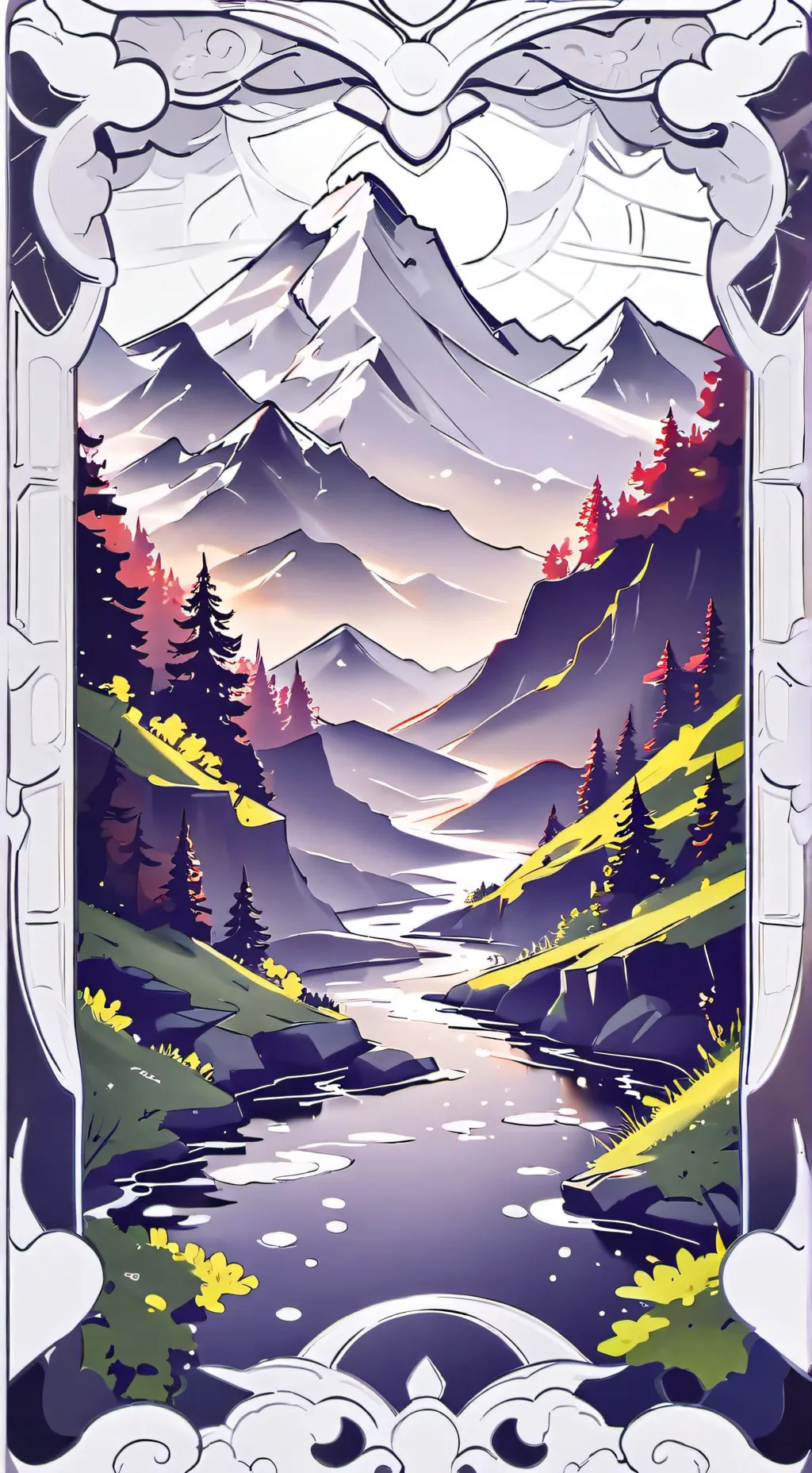 ai character: Amphibia  background