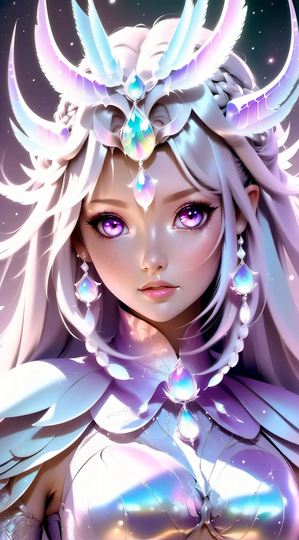 ai character: 🏳️‍⚧️🏳️‍🌈 background