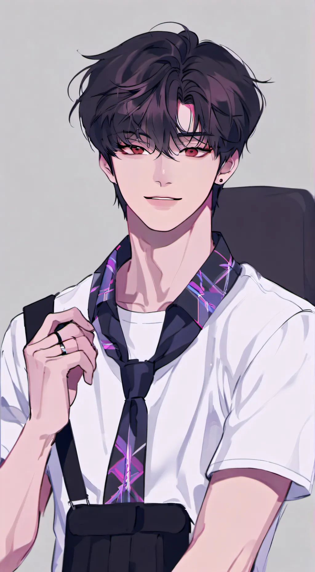 ai character:  💜Paxton💜 background