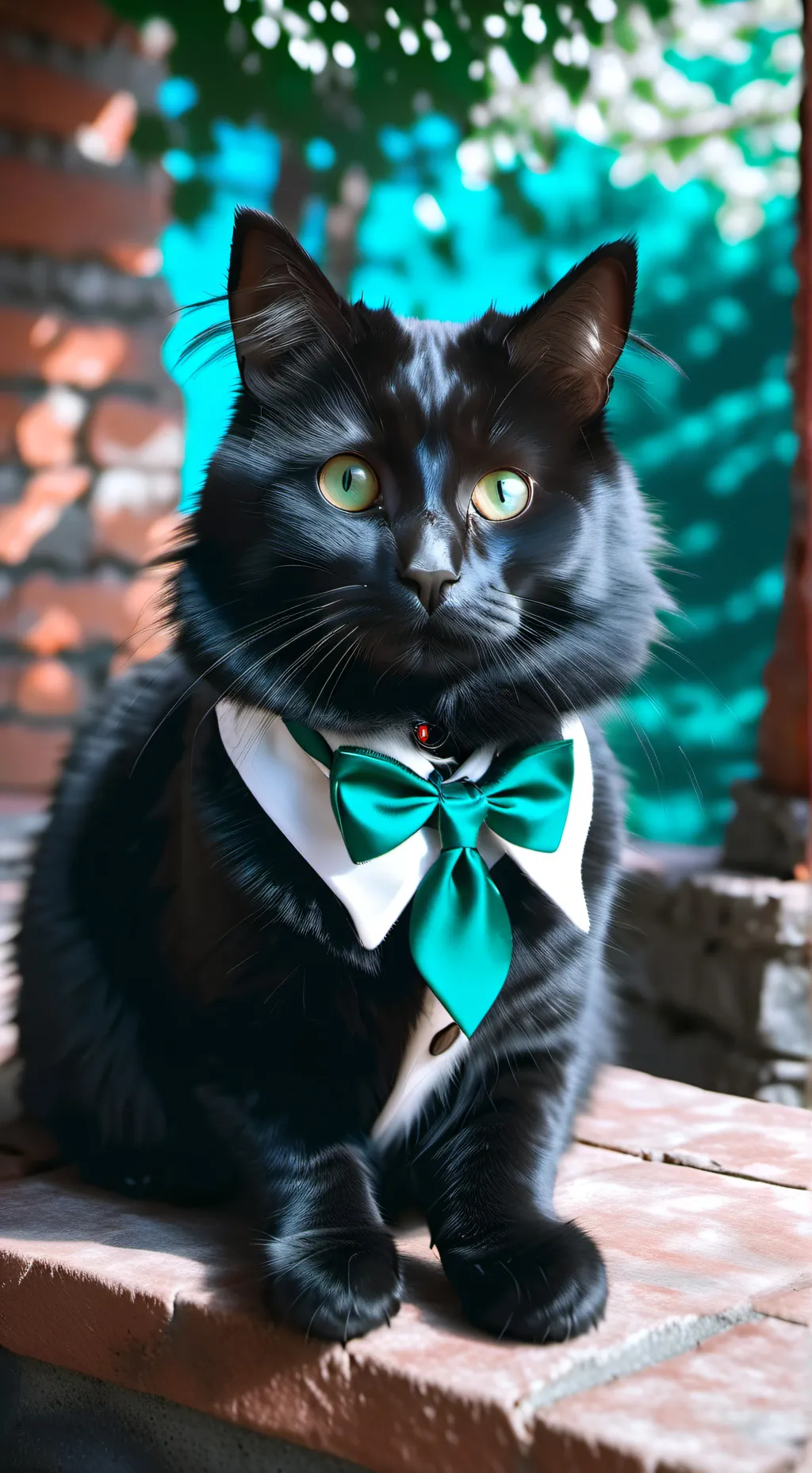 ai character: KITTY background