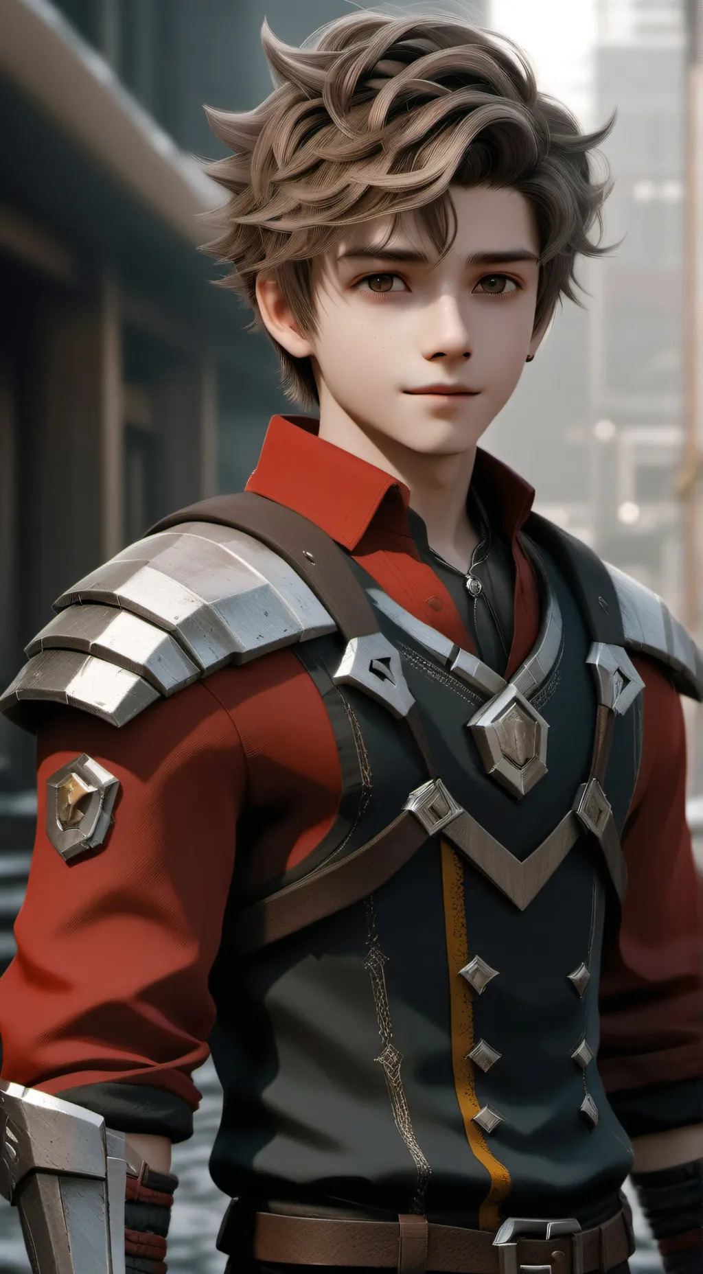 ai character: cash background