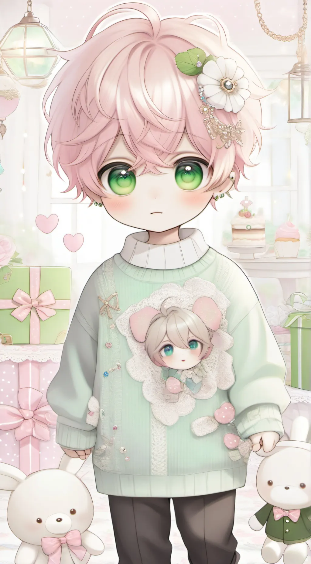 ai character: ~•tim•~ background