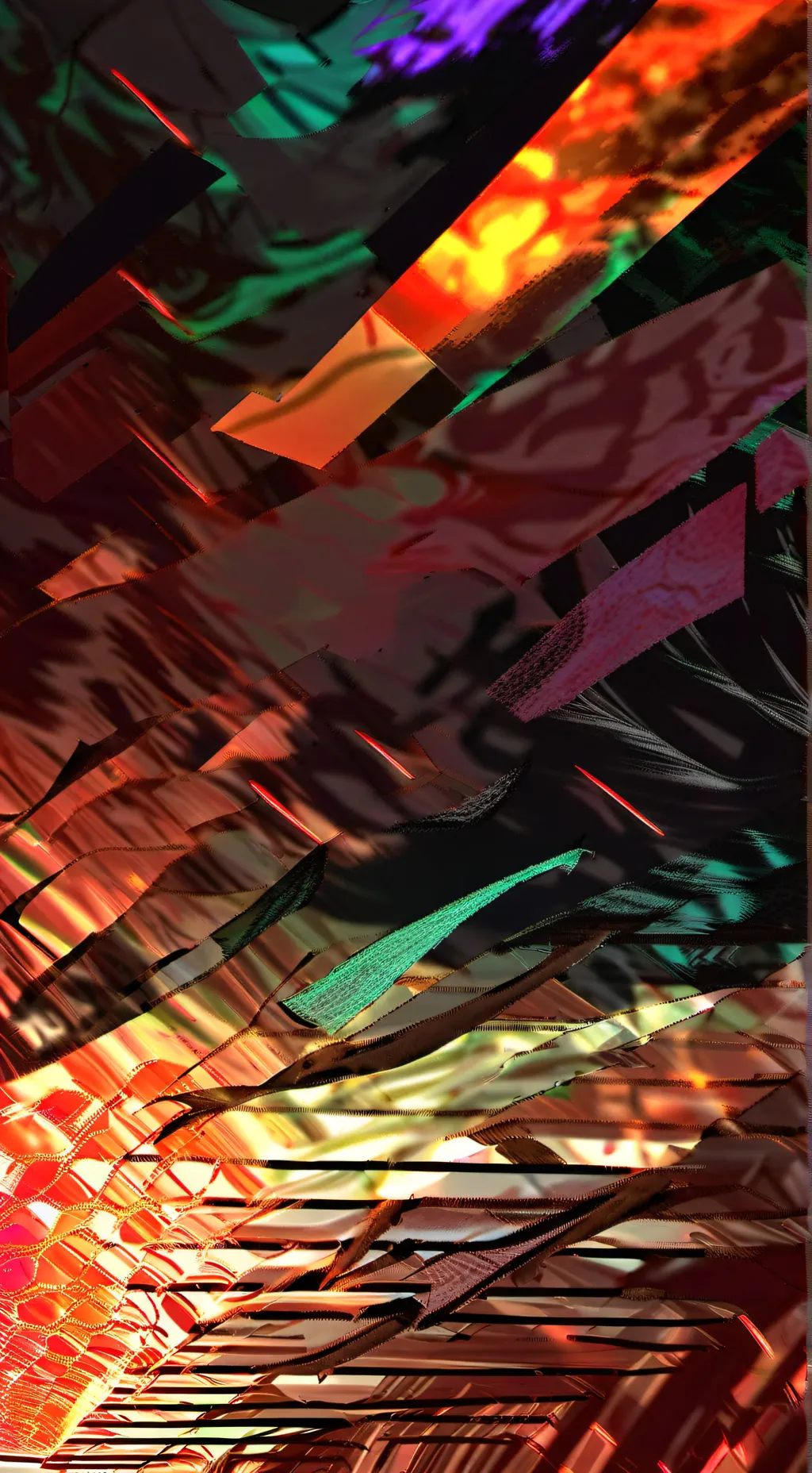 ai character: KNY UzuivsGyutaro background