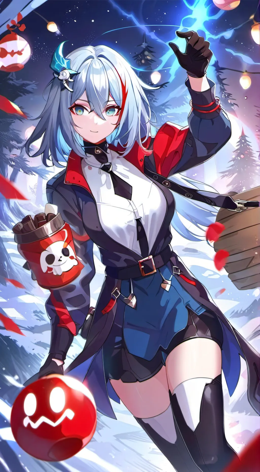 ai character: Topaz background