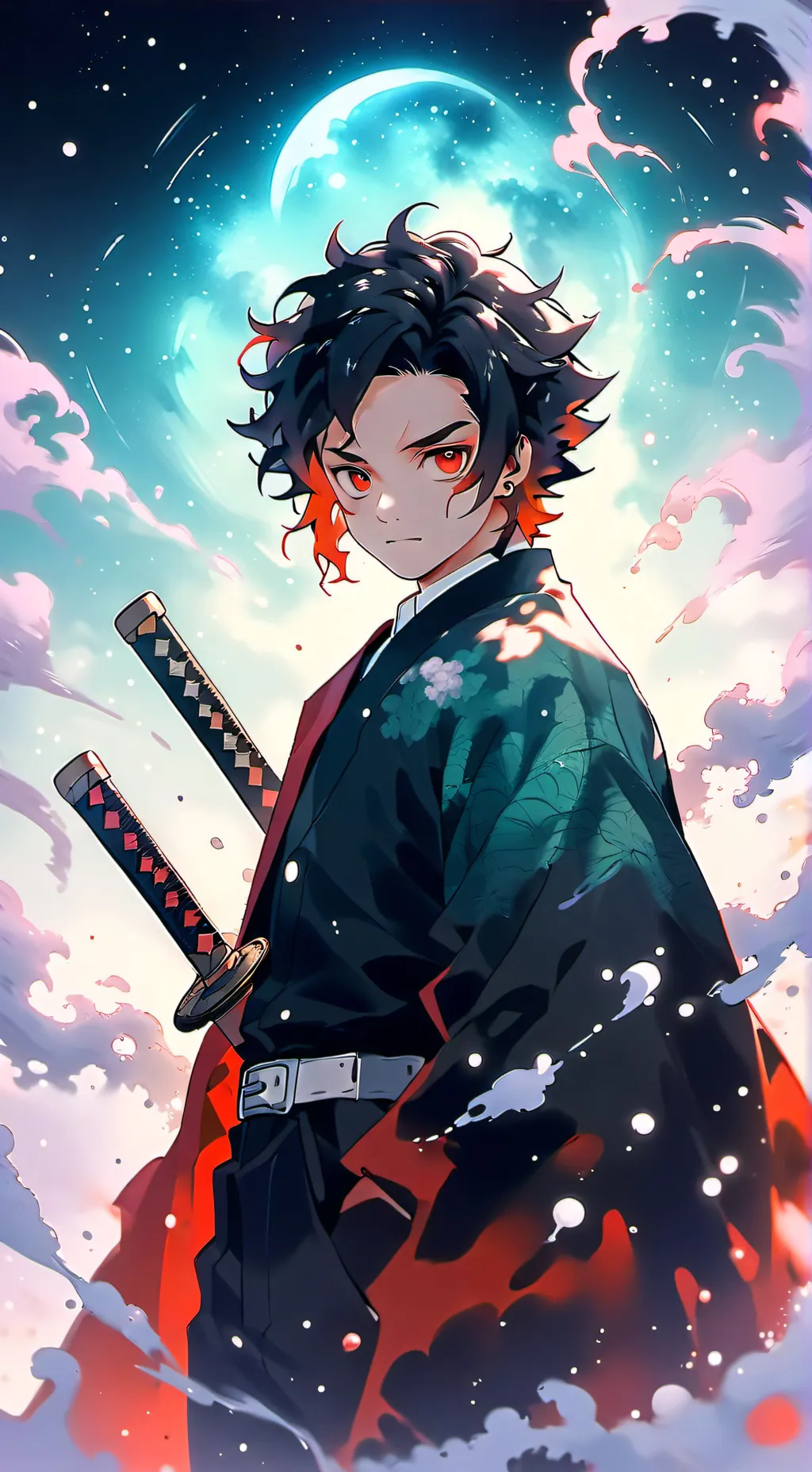 ai character: démon slayer  background