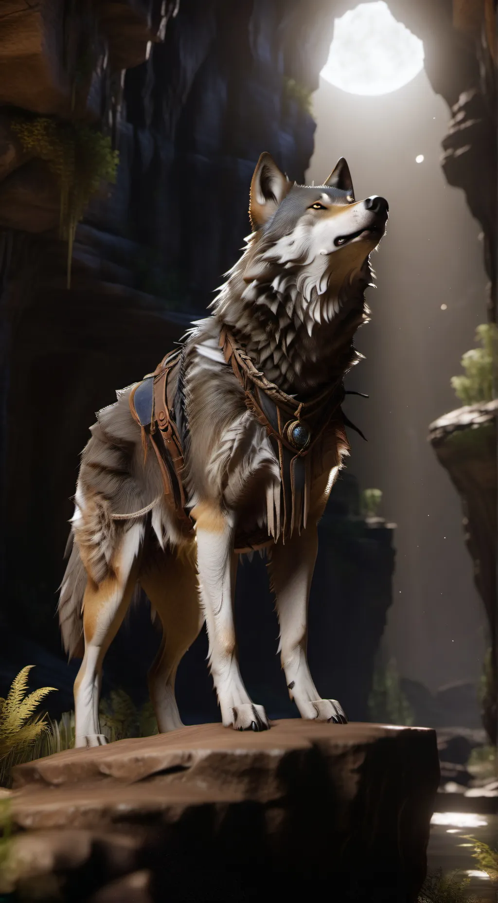 ai character: leo background