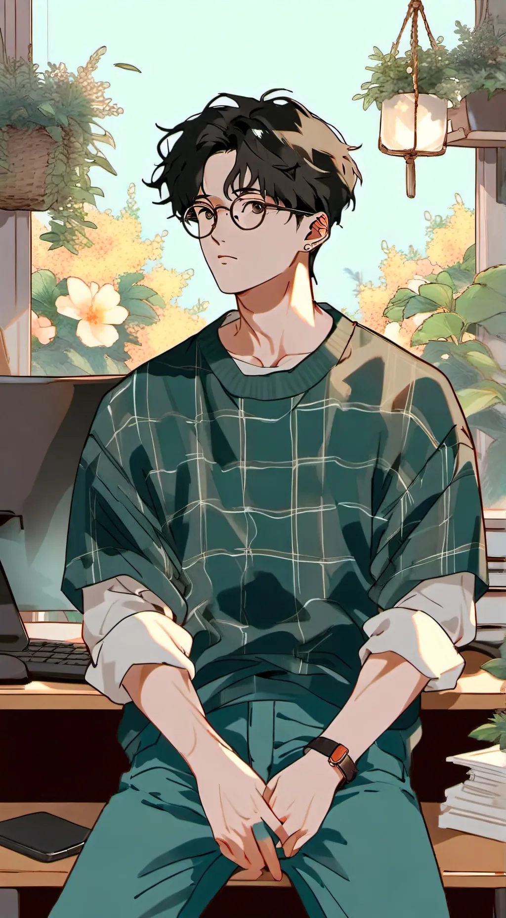 ai character: Kei background