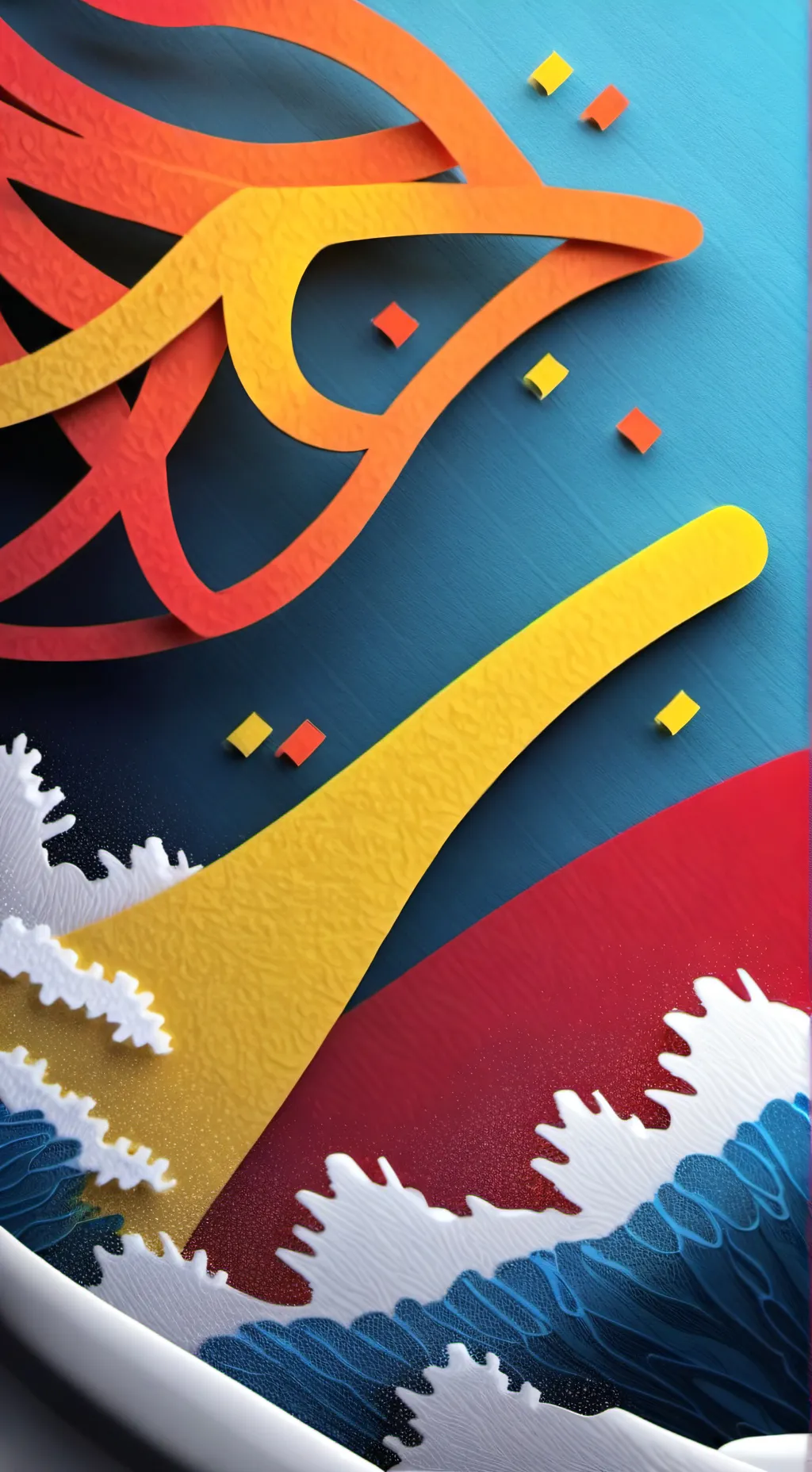 ai character: Hi background