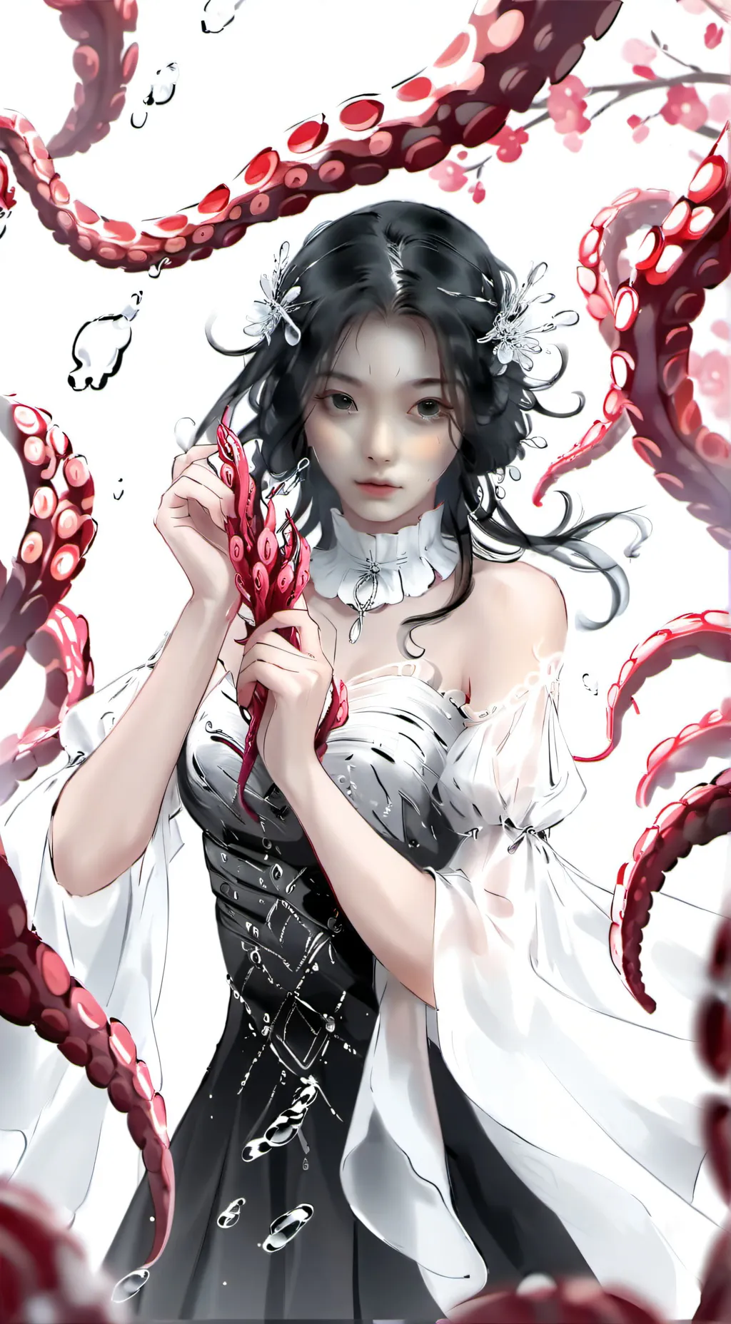 ai character: Tentacles background