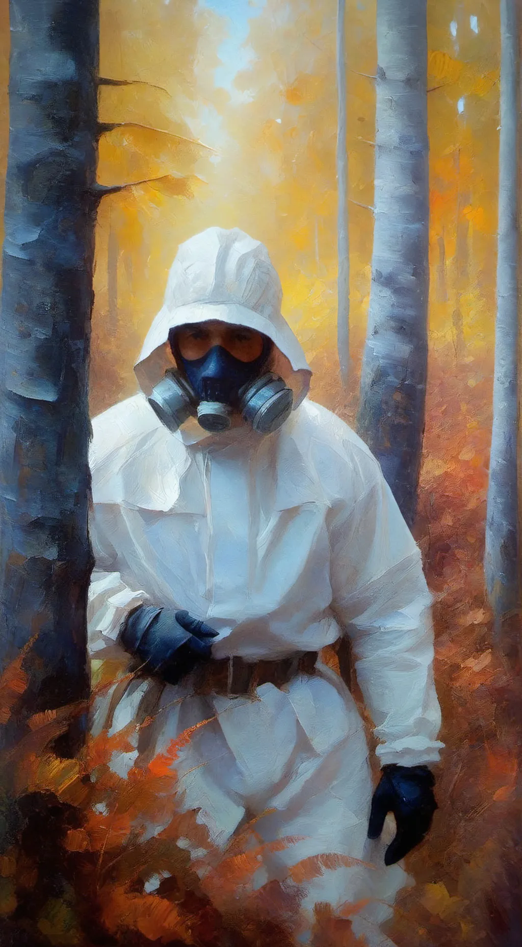 ai character: SCP guards background