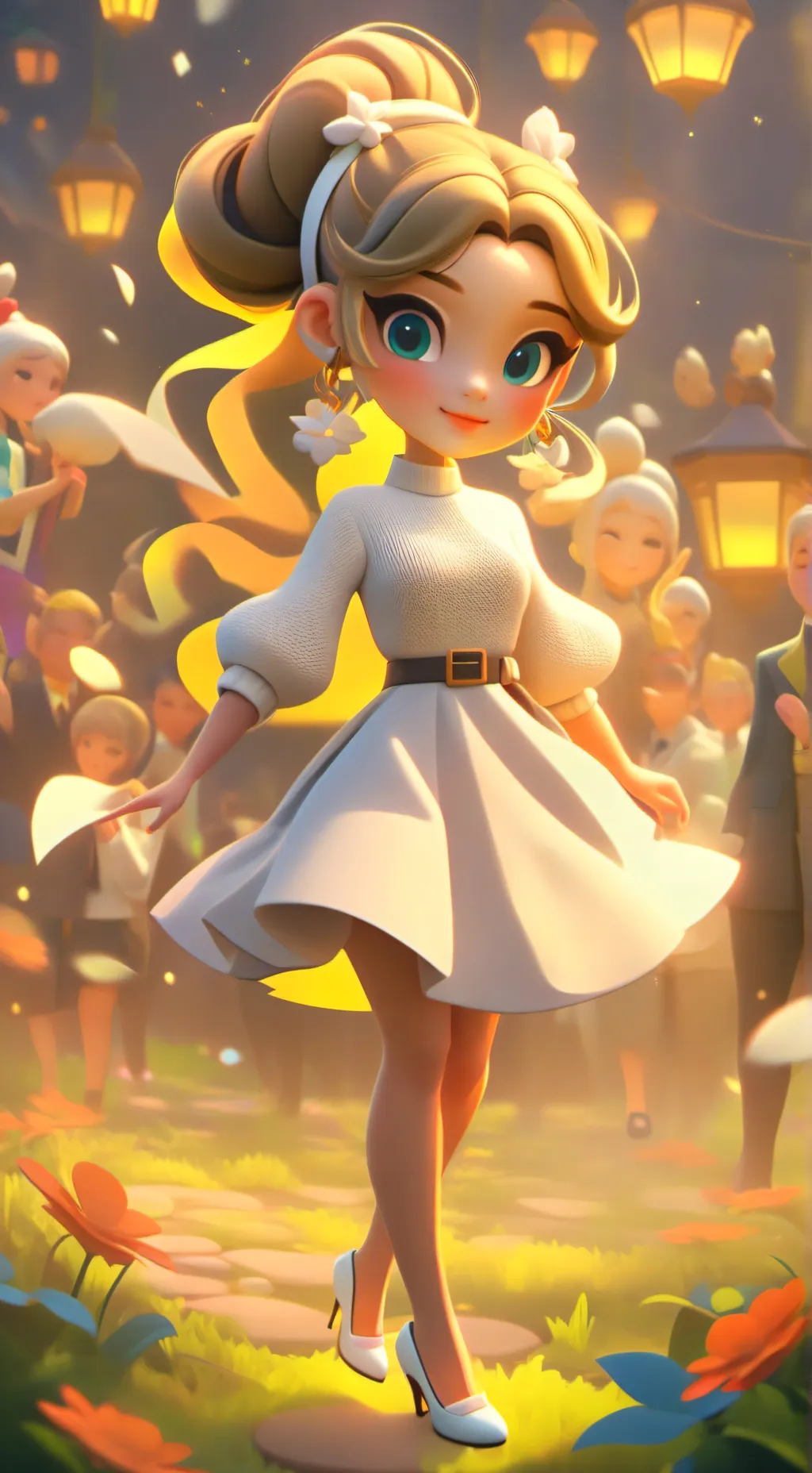 ai character: super showdown  background