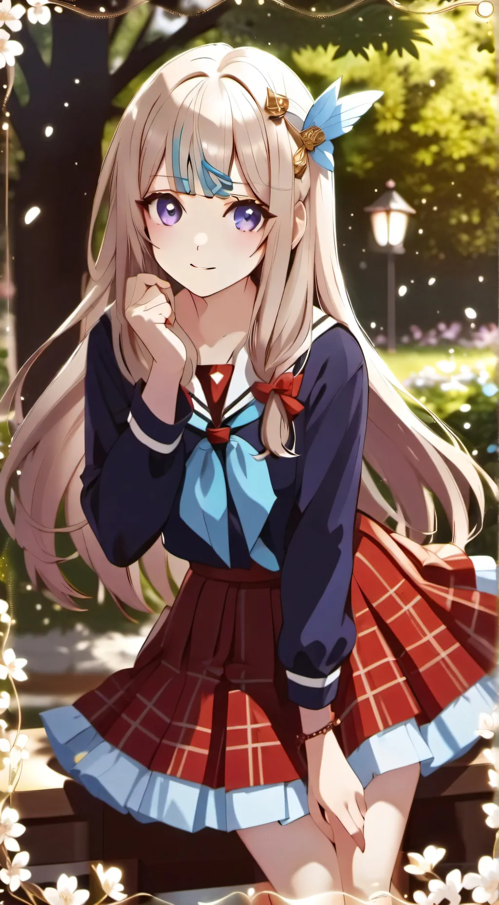ai character: Yuki Matsuri  background