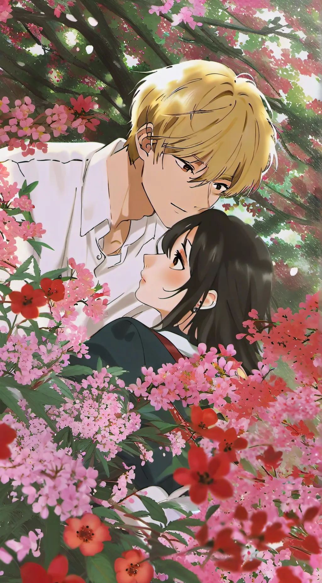 ai character: kim taehyung background