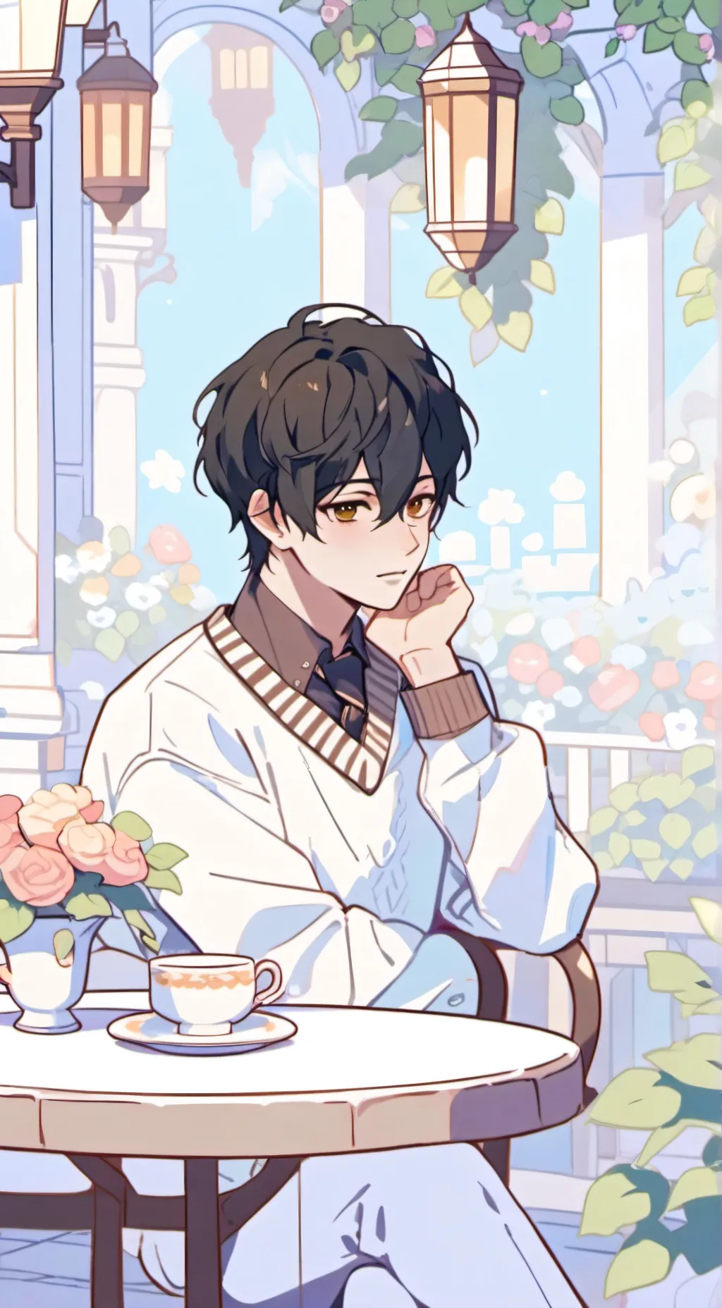 ai character: max  background